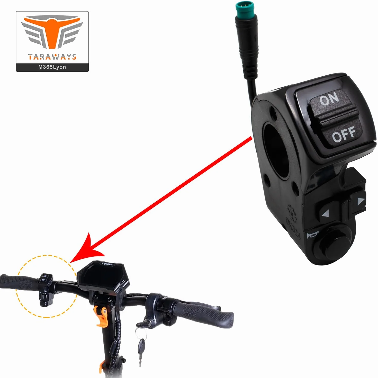 Interruptor patinete eléctrico Kukirin G2 Pro G2 Max