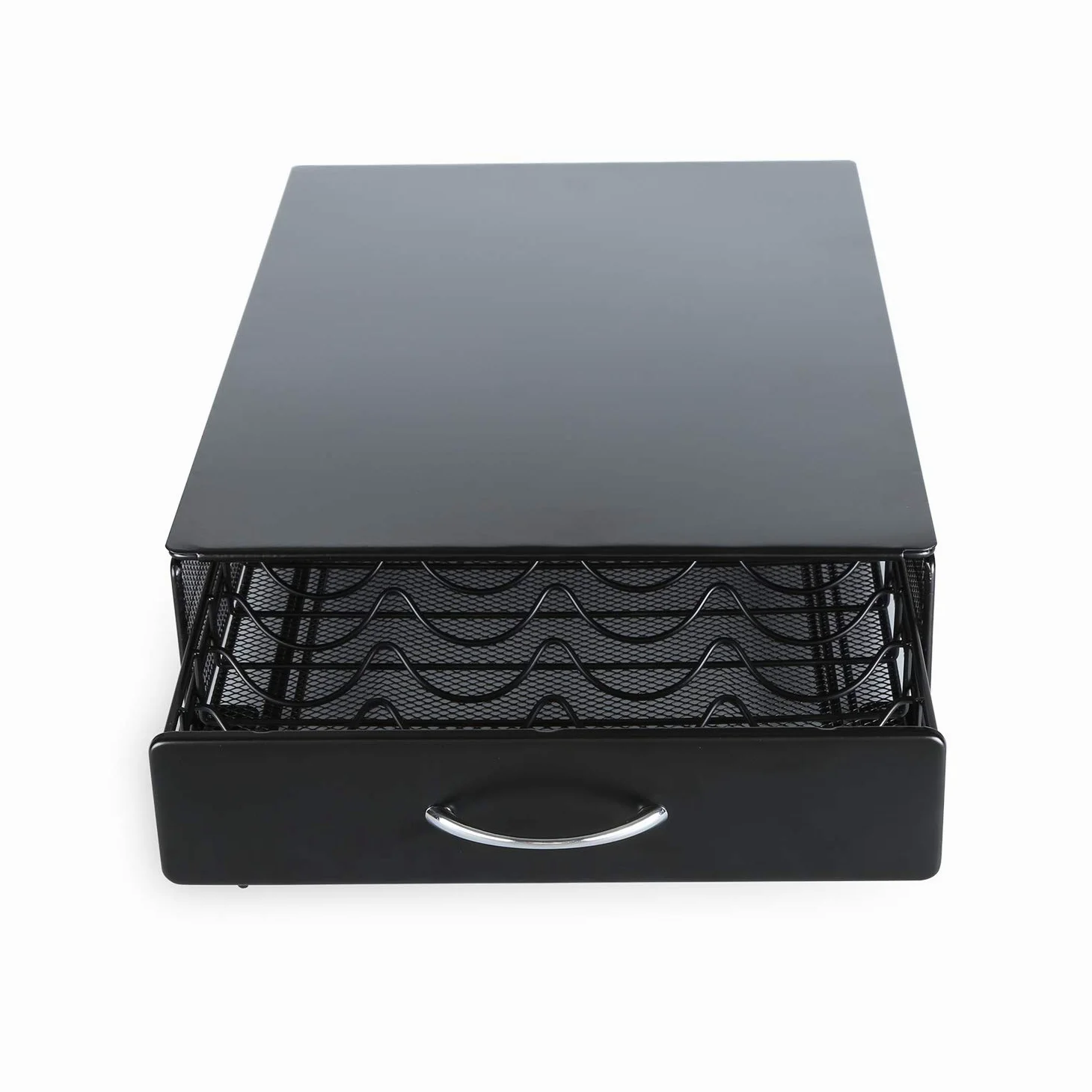 HiveNets Nespresso Vertuoline - Cajón de almacenamiento para cápsulas Vertuo, soporte de café de metal, organizador de cápsulas de varios sabores, capacidad de 40 unidades