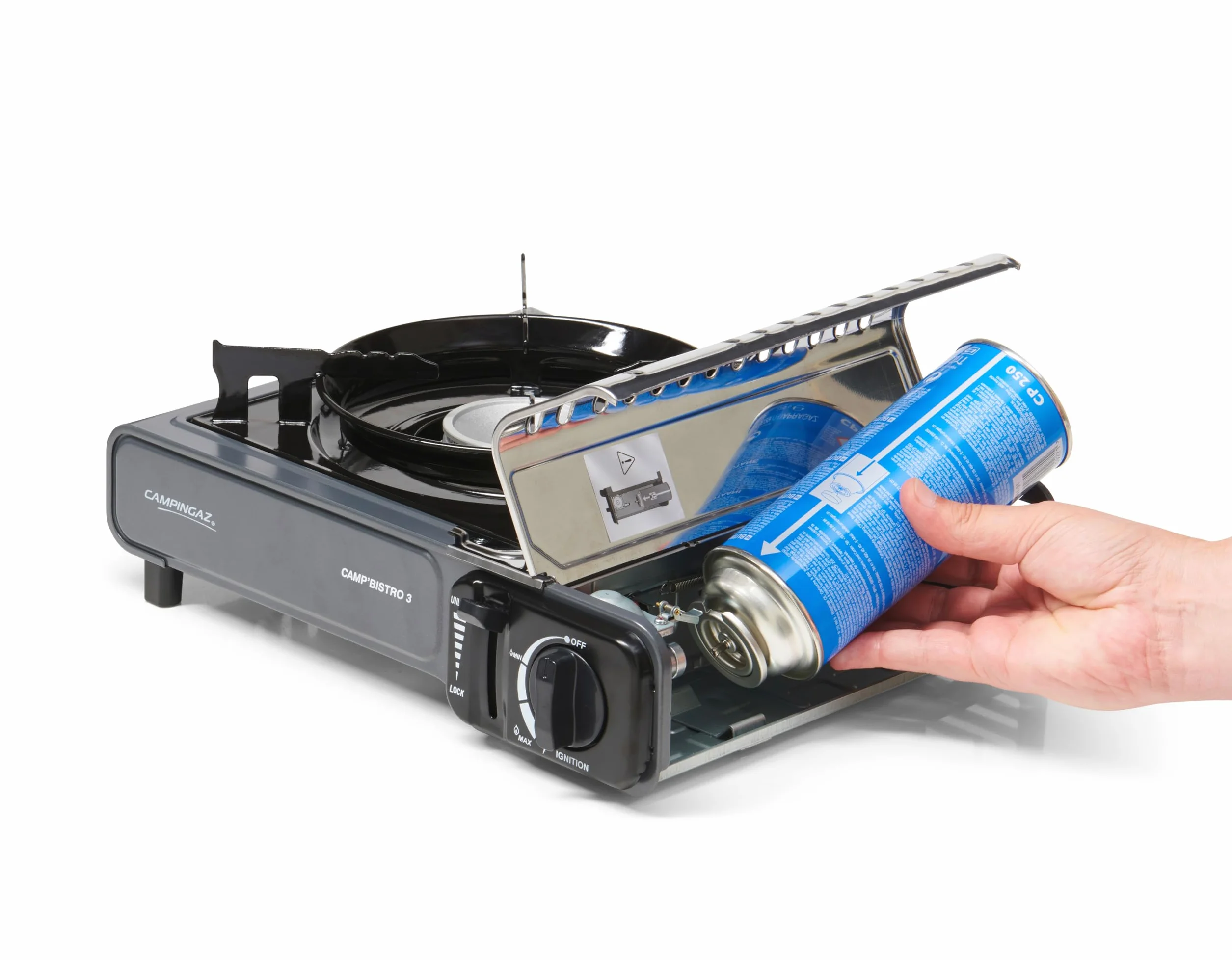Campingaz Camp’Bistro 3 Gas Stove 1 Quemador 2200 W Negro