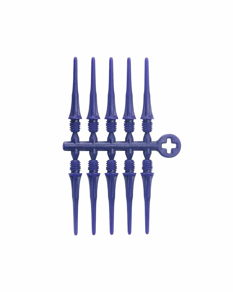 COSMO DARTS Puntas fit Point Plus d-Azul 2ba 25mm 50 unid