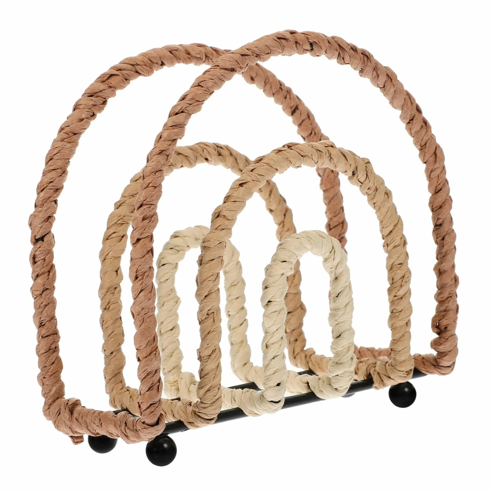 Ciieeo 3 Soportes Para Toallas De Papel Hechos A Mano Decoración De Escritorio Servilletero Vertical Soporte Decorativo Para Servilletas Servilletero Independiente Soporte Para