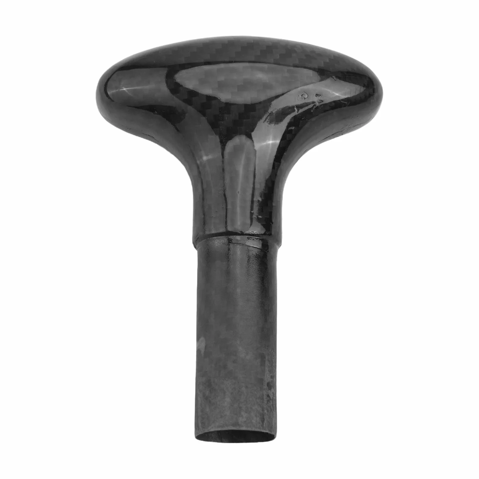 Eje de paleta de fibra de carbono 3k ligero surf esquí mango de repuesto para canoa paleta varilla de extensión para remo pieza de reparación de tabla de remo, diámetro de poste de 25 mm, negro