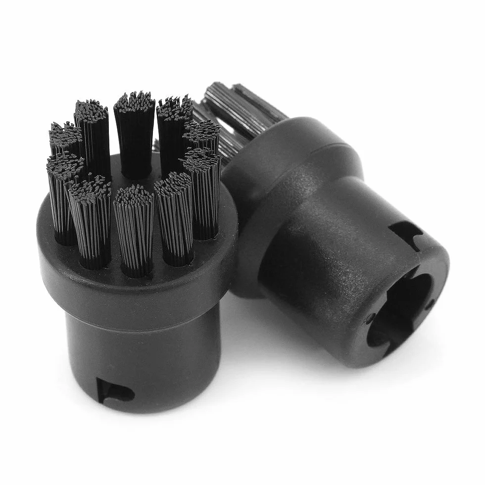 8Pcs Cepillo de Limpieza a Vapor, Boquilla Redonda, Cepillo para Kärcher SC1 SC2 CTK10 SC3 SC4 SC5 SC7