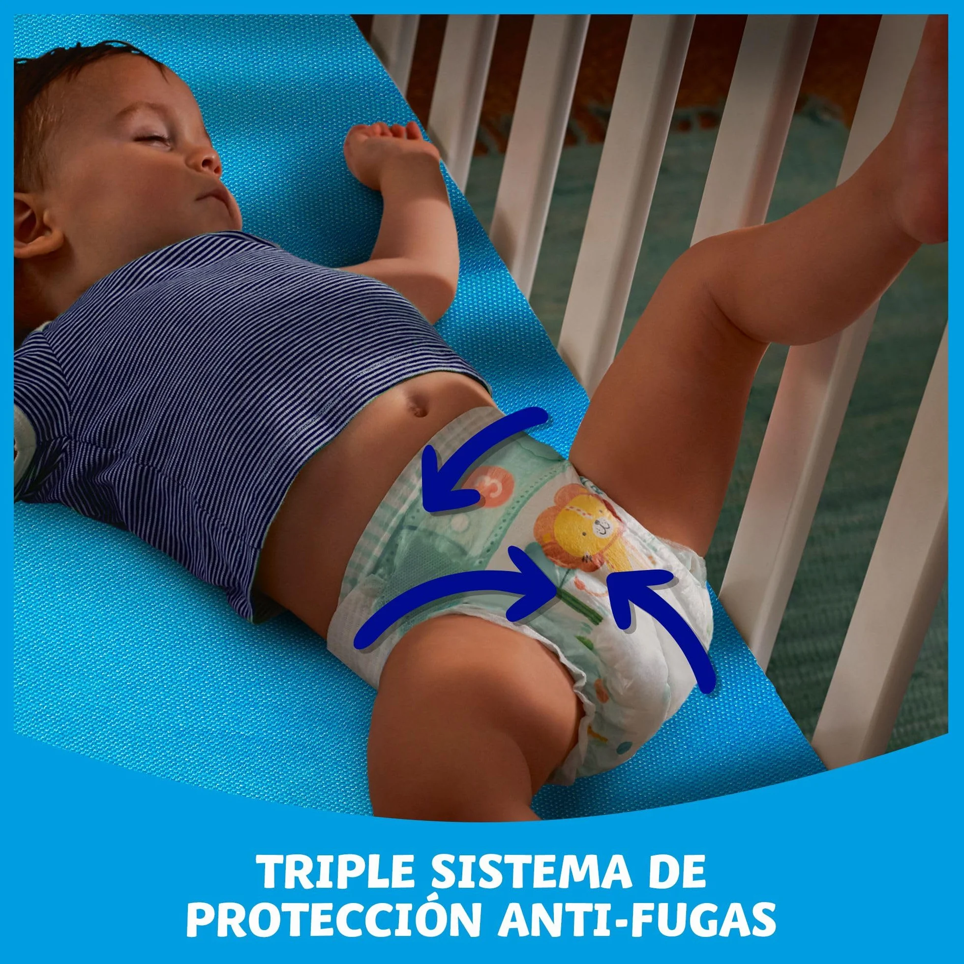 Dodot Pañales Bebé-Seco, Talla 6 (13-18 kg), 132 Pañales + Regalo de 1 Pack de 10 Toallitas Aqua Pure 99% Agua, Una Noche Hasta Un 100% Libre De Fugas, Pack mensual