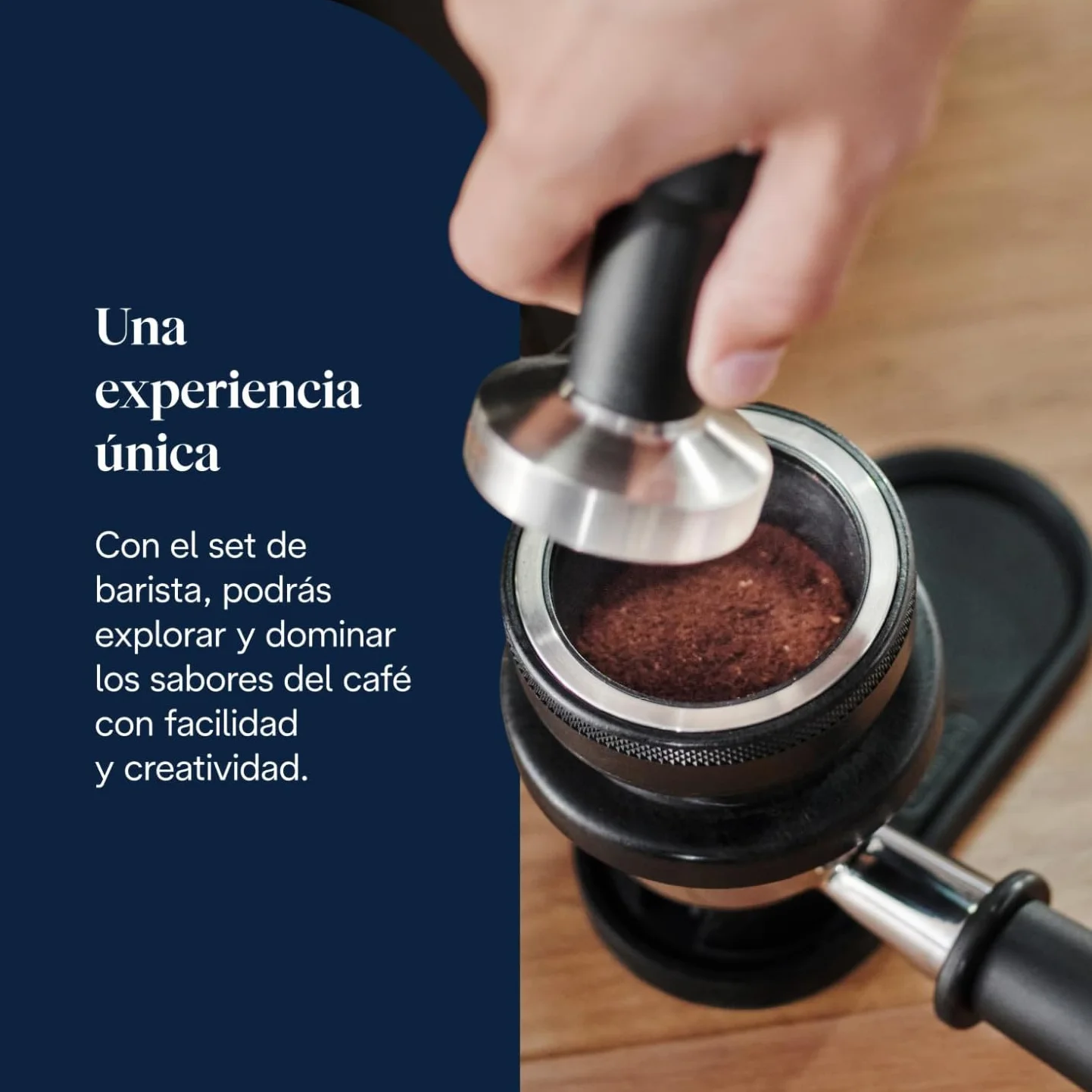 De'Longhi Perfetto La Specialista Arte, Máquina de Café Espresso y Cappuccino con Bomba, Máquina de Café en Grano, 3 Recetas Predefinidas, 8 Ajustes de Molienda, EC9155.MB, Metal/Negro
