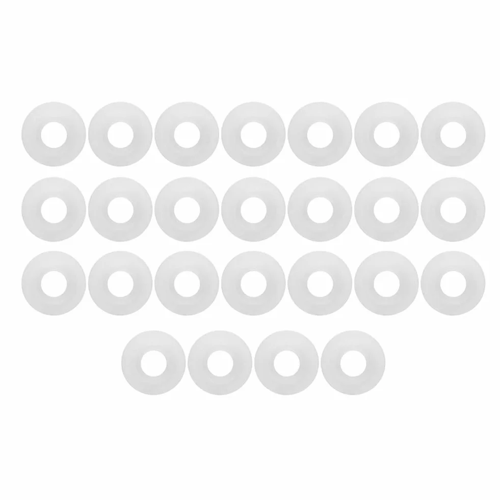 Tyenaza Silicona Juntas de Goma, 25 Piezas Junta de Tapa de Cerveza, Junta de Silicona Sellado de Botella de Refresco de Cerveza Casera para Botellas de Cerveza Estándar
