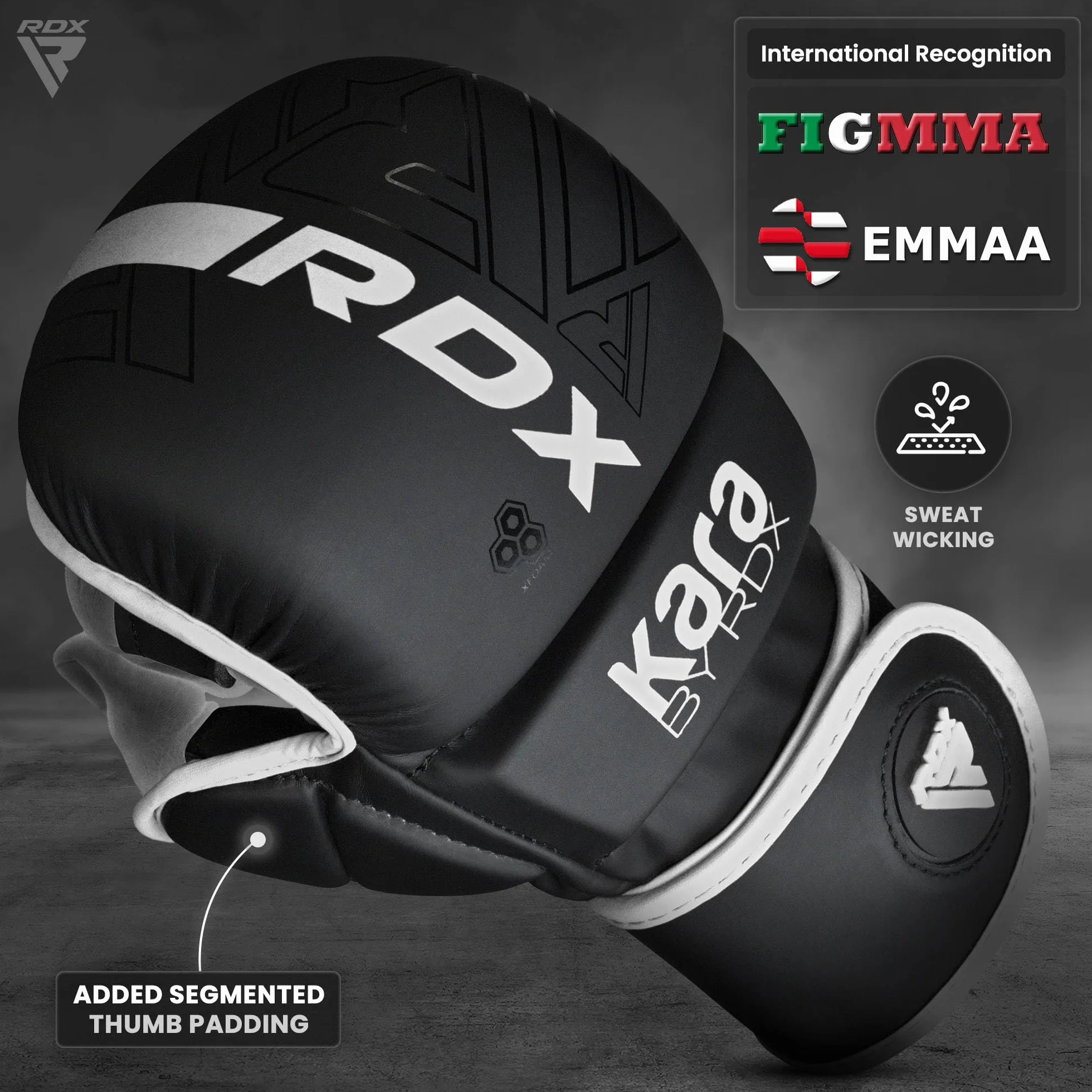 RDX MMA Guantes de Entrenamiento Maya Hide Cuero Boxeo Kickboxing Muay Thai
