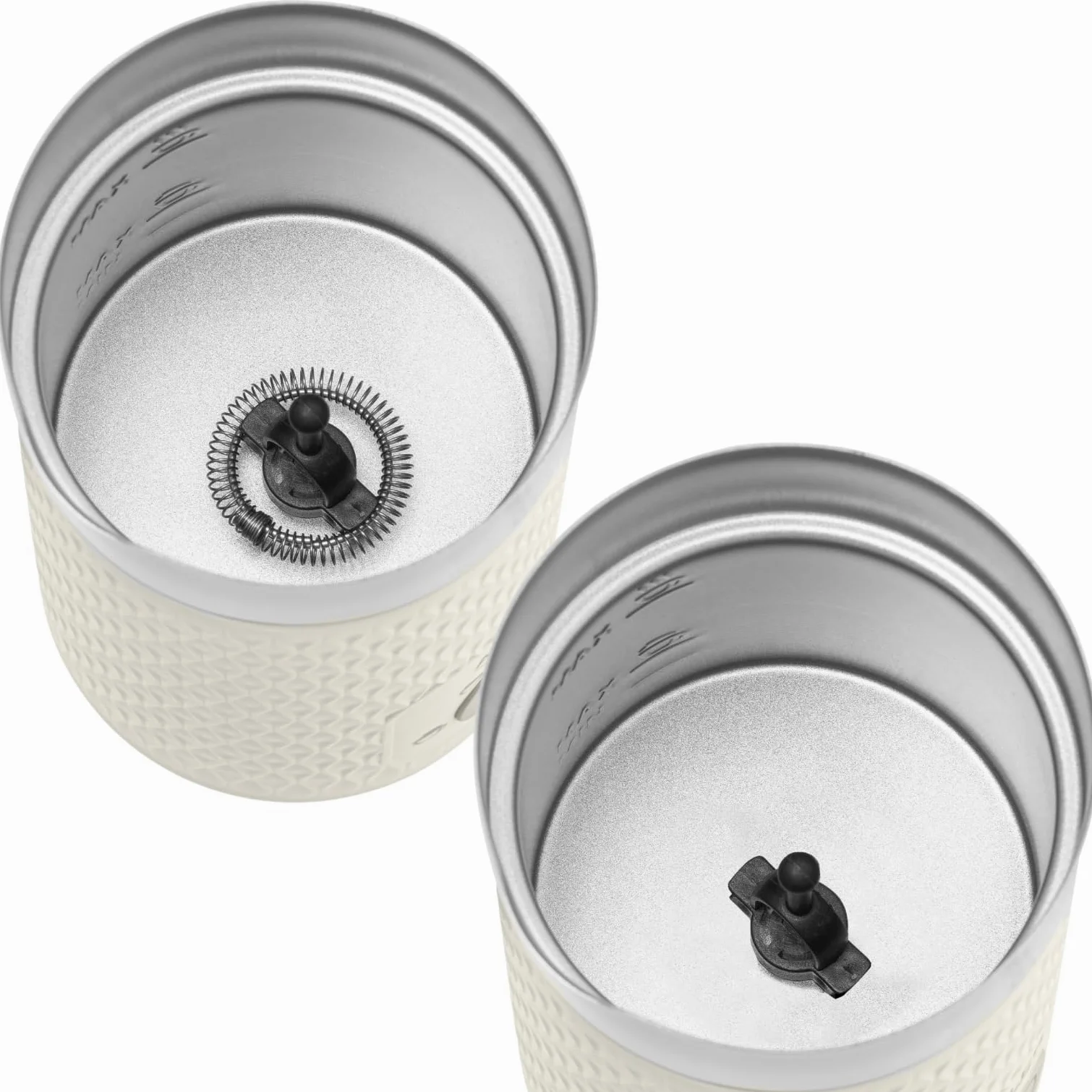 Adler - Espumador eléctrico de leche (300 ml, 4 funciones, para capuchino y latte, para espuma de leche cremosa, sin cable)