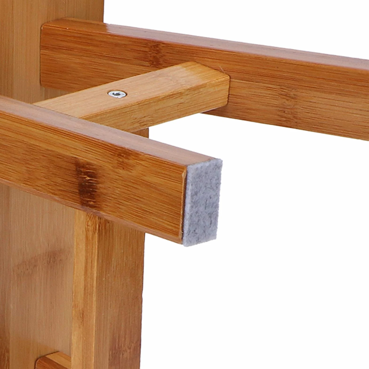 Taburete bajo Pequeño de Madera, Banco para Niños, Taburete Cuadrado, Taburete con Escalones Redondos, Textura Suave con Esquinas Redondeadas para la Sala de Estar del Hogar(2#)