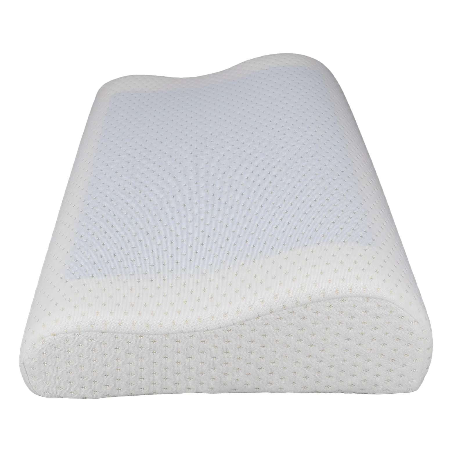 Sonew Almohadas de Apoyo para el Cuello para Dormir, Gel Refrescante, Almohada de Espuma Viscoelástica, Diseño Ergonómico Ondulado, Almohada Cervical para el Hogar y Salón de