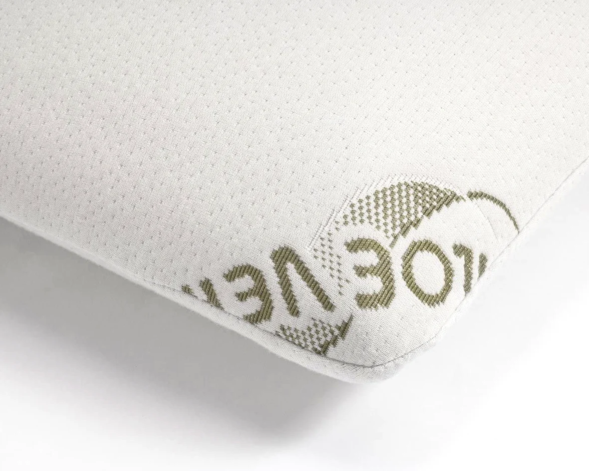 Sleeptime Almohada ortopédica cervical – Almohada de espuma viscoelástica de gel (Memory Foam) con funda de aloe vera – Almohada de 70 x 40 cm – Altura 12 cm