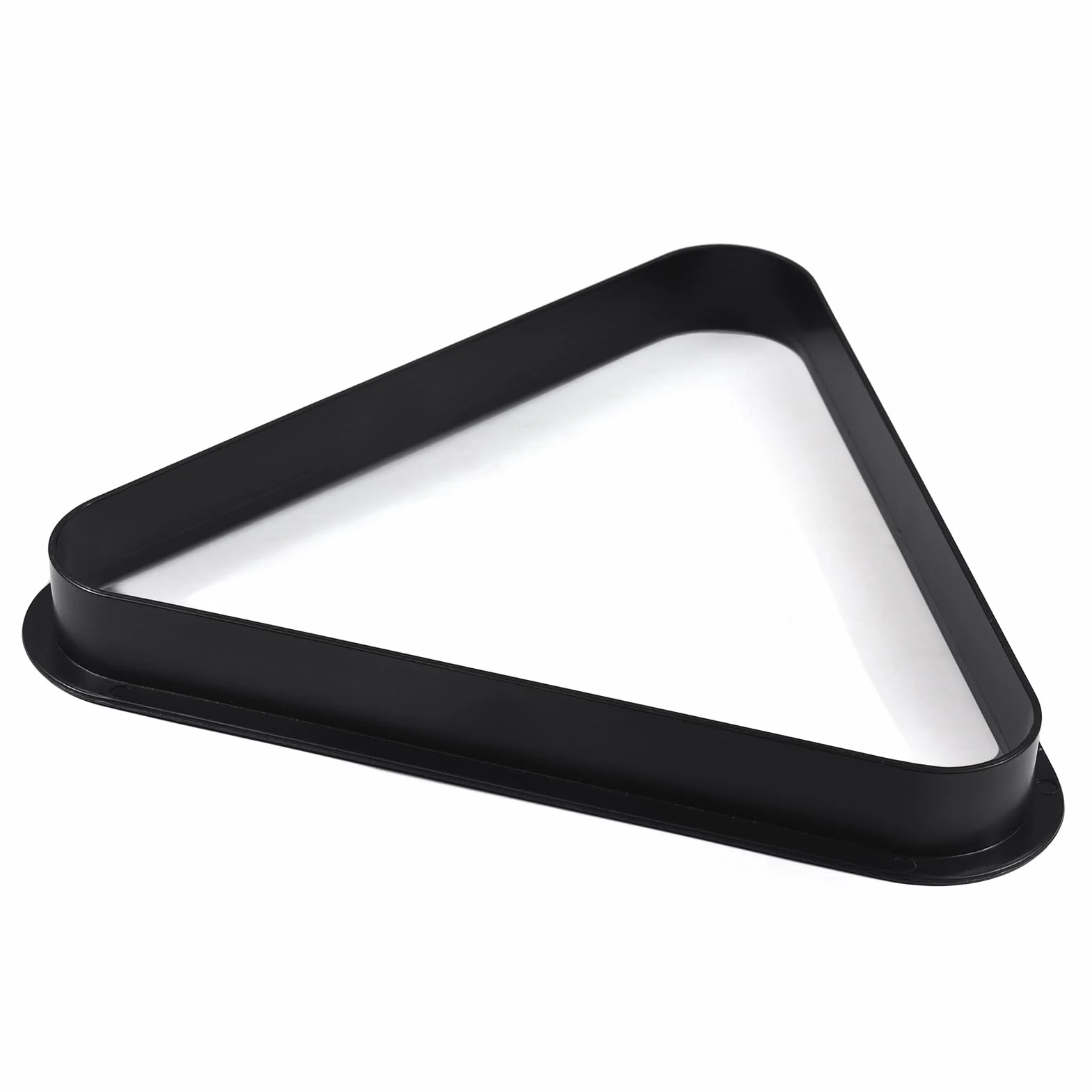 Estante triangular de plástico para billar 2-1/4 pulgadas