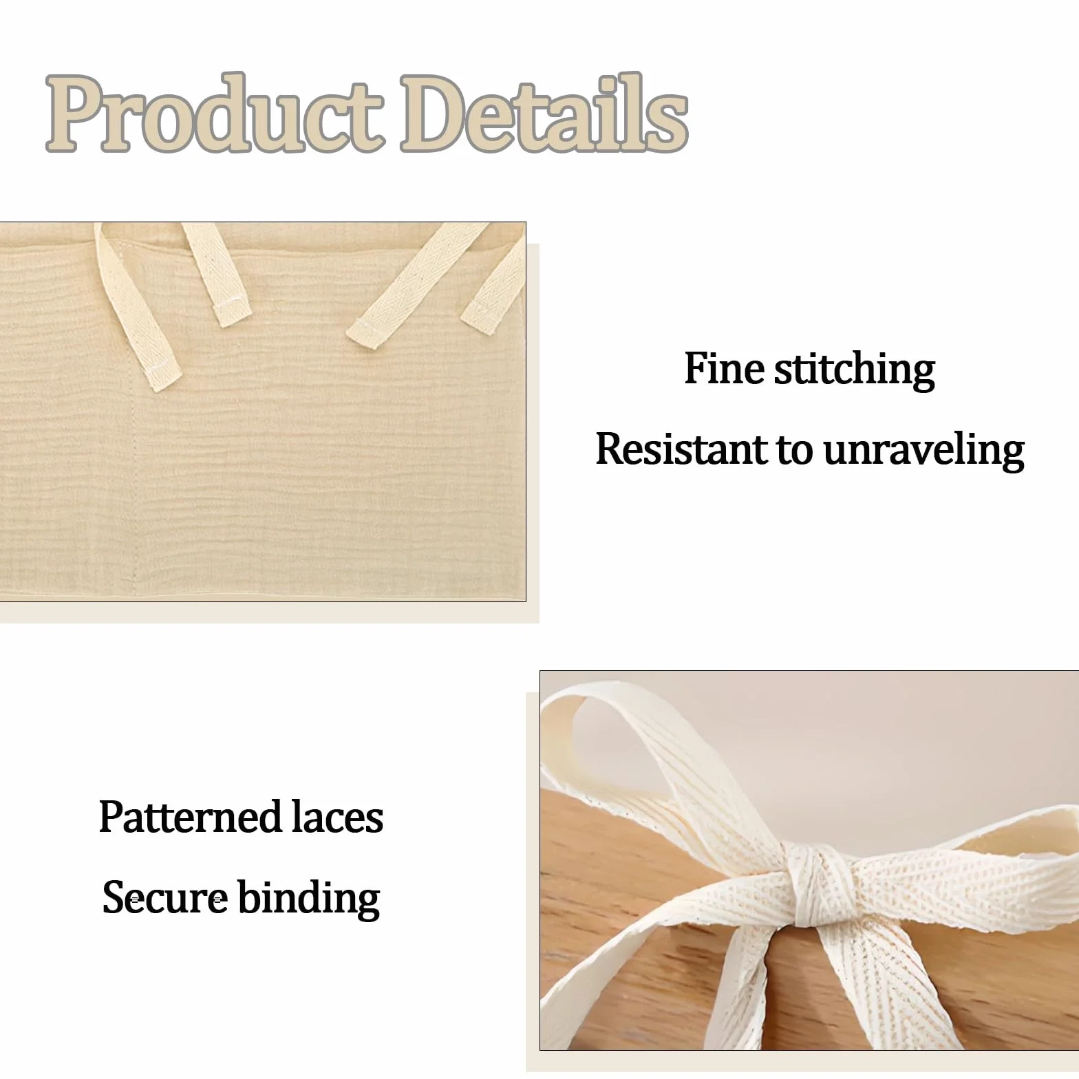 Bolsa de Almacenamiento para Cama de Bebé 39x20cm Organizadora Colgante