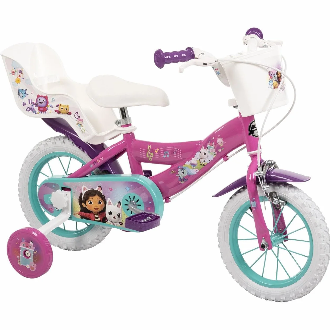 TOIMSA Gabby's Dollhouse Kinderfahrrad Rosa Small