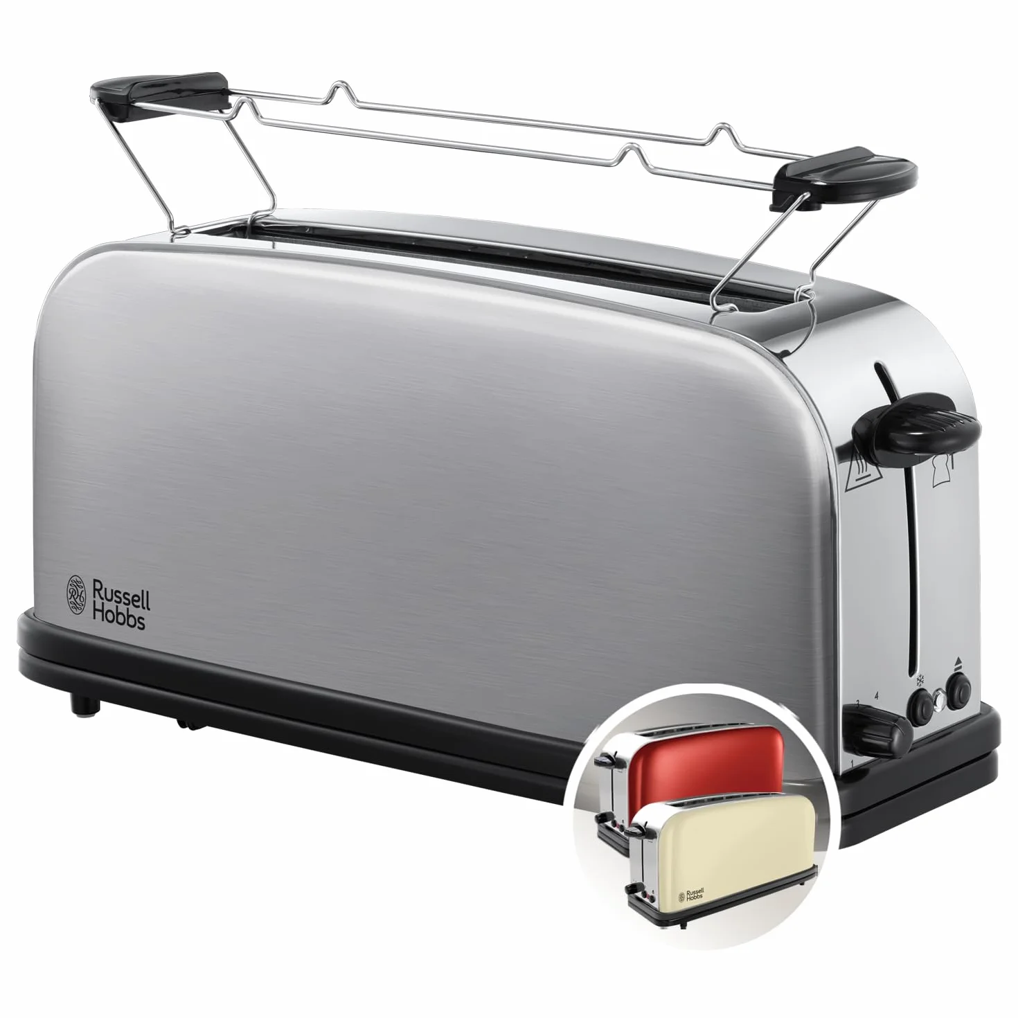 Russell Hobbs Adventure 21396-56 Tostadora 2 Rebanadas Acero Inoxidable