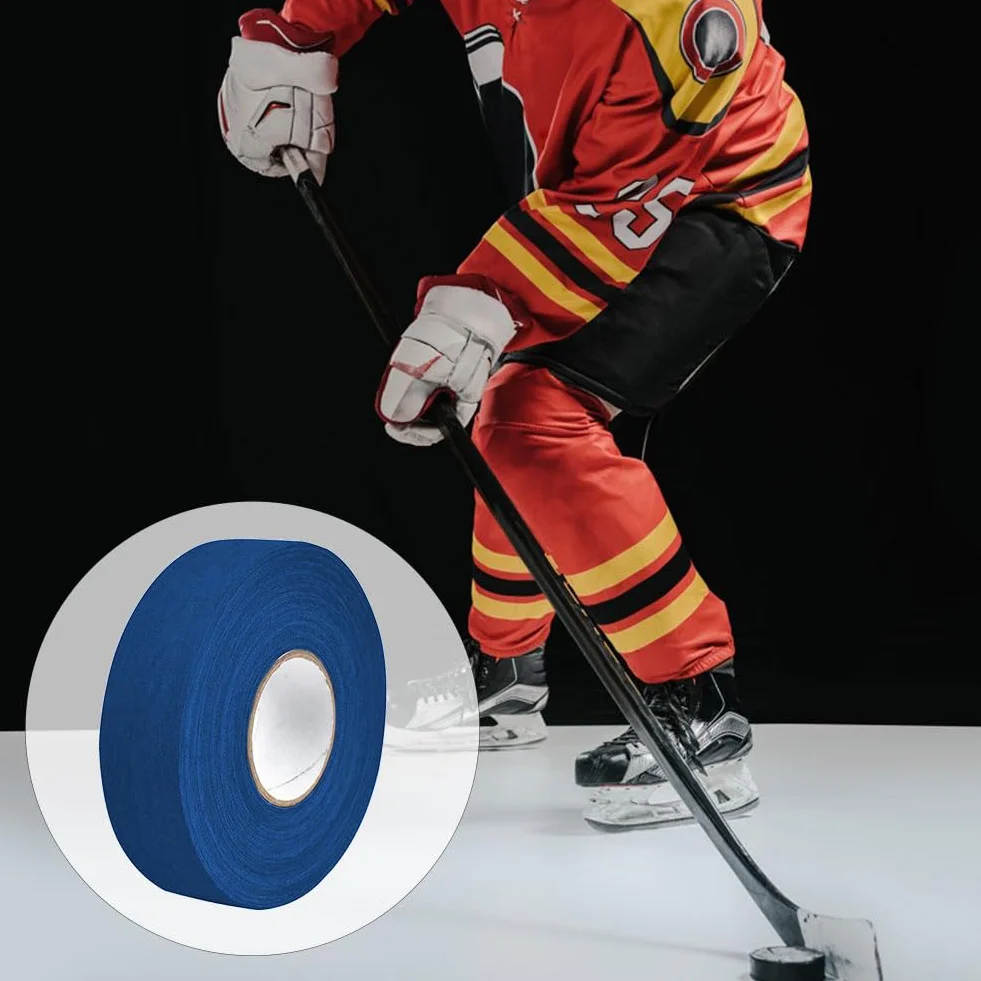 KARELLS Cinta de hockey sobre hielo, hockey tape, cinta adhesiva antideslizante para palos de hockey, cinta de agarre deportiva