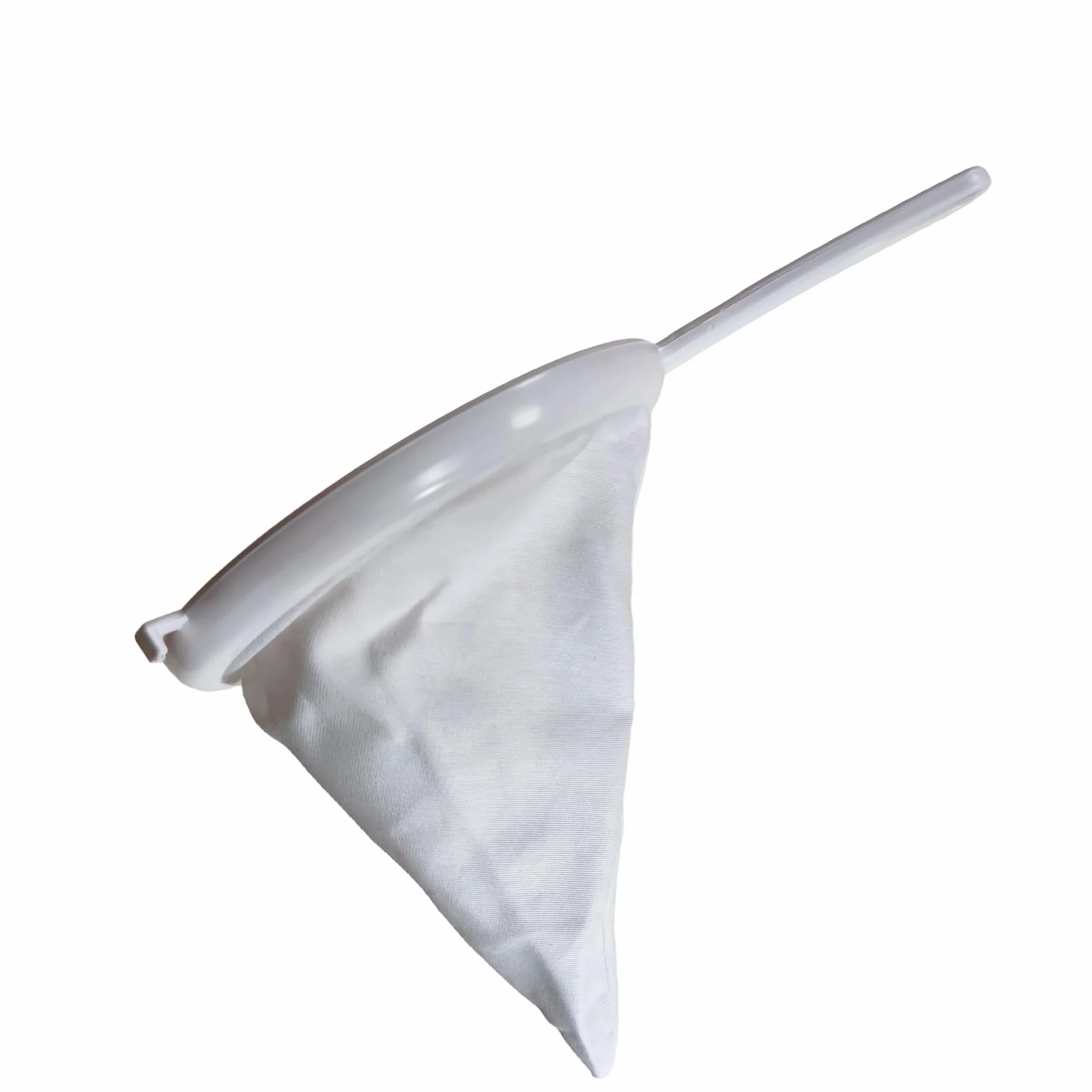 Fackelmann Colador de Tela 22 cm, Pasapurés, Gasa de Queso, Colador de Kéfir, Franela, Color Blanco, 1 ud.
