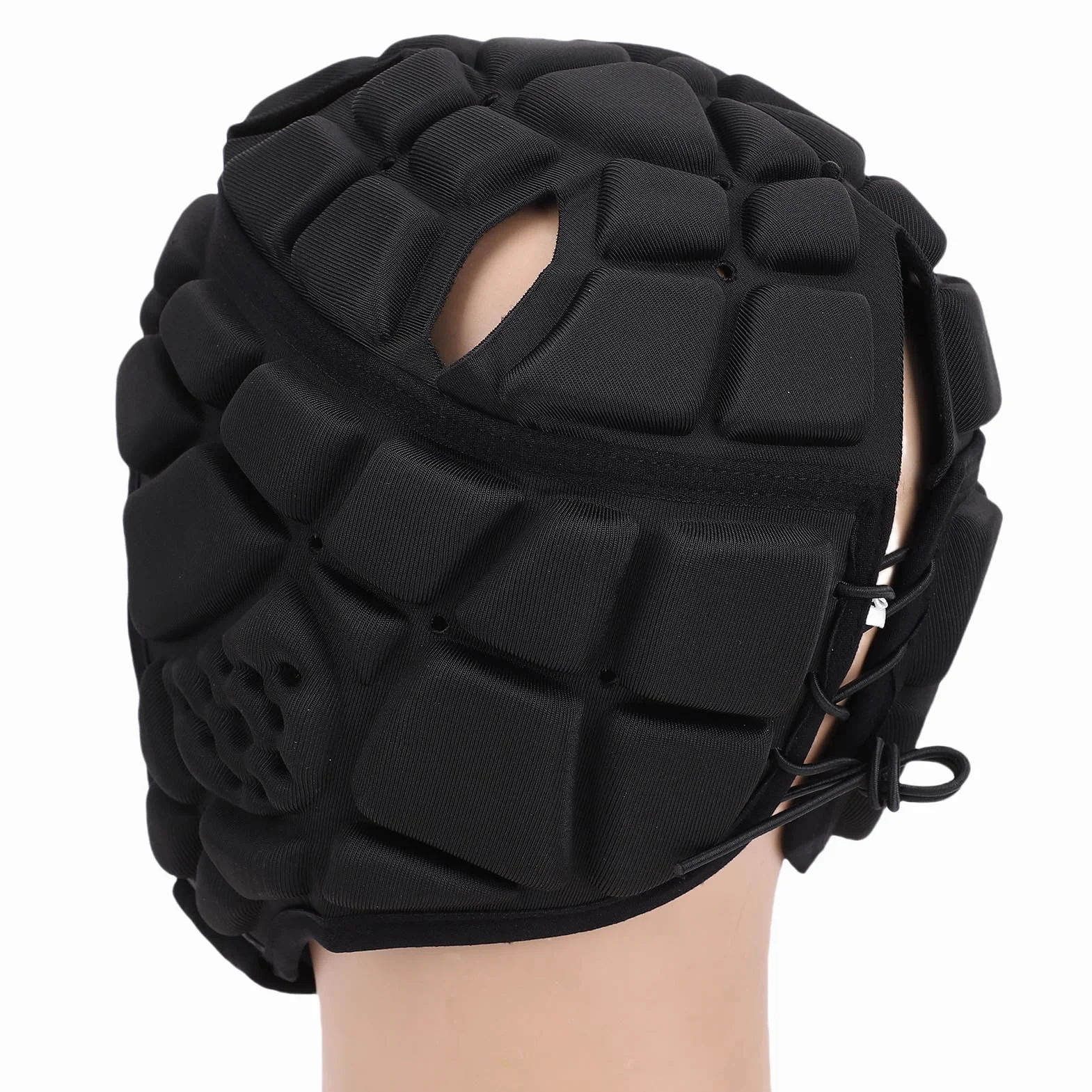 RiToEasysports Casco de Rugby Suave con Amortiguación Multicable, Protección Integral para Niños y Adultos