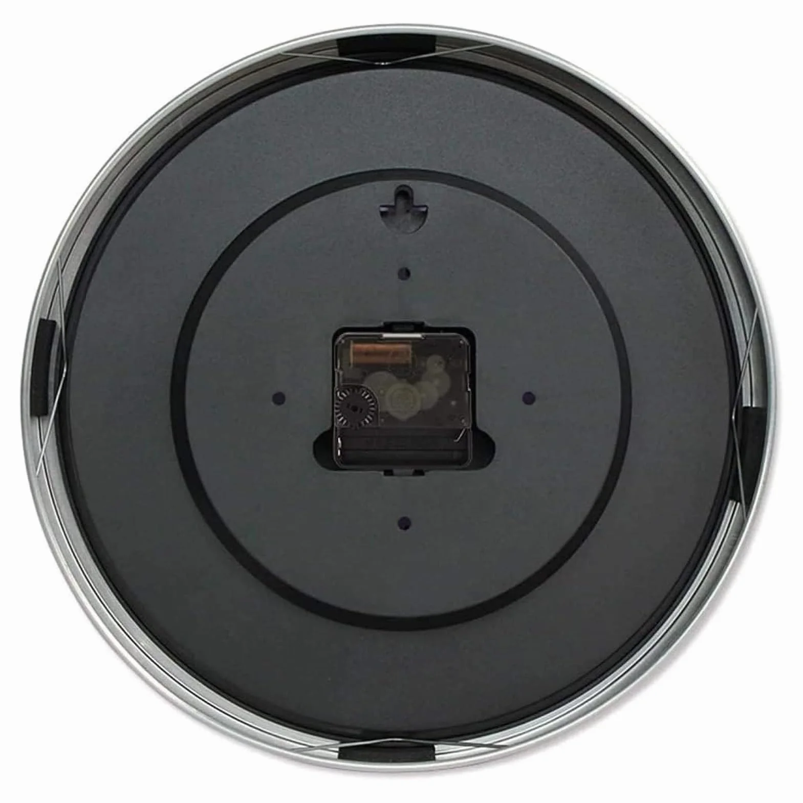 Reloj de pared exterior para exteriores, 25 x 25 cm, resistente a la intemperie, con termómetro e higrómetro, para terraza, balcón, jardín, decoración del hogar