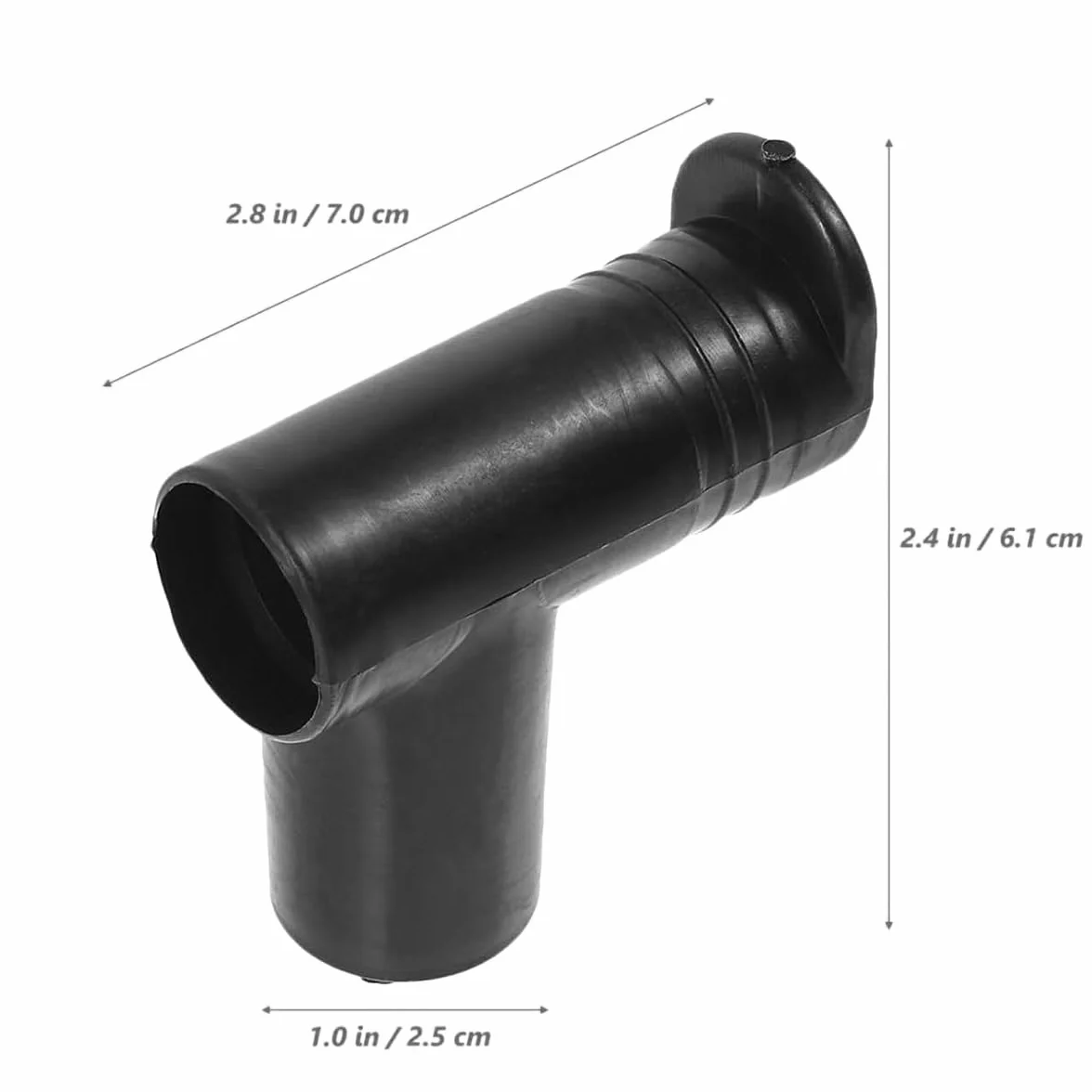 Ausi 2 conectores de ángulo recto para tendedero, accesorios para organizar el hogar y ahorrar espacio (negro)