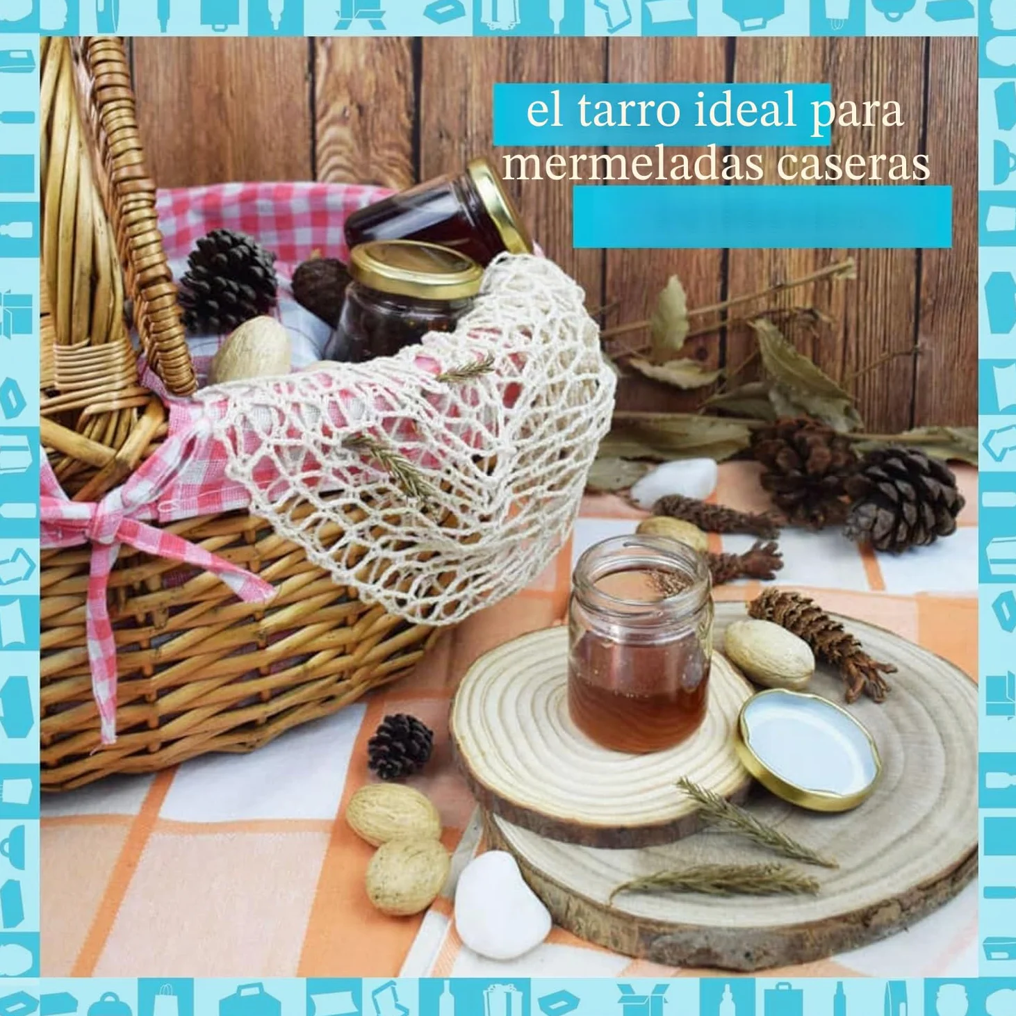 20 Tarros de Cristal 100 ml con Tapa Dorada + 20 Cajas de Cartón con Ventana – Botes de Mermelada de Regalo para Bodas y Detalles | Espirito Rebelde