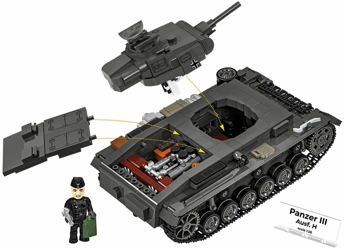 Panzer III AUSF. H Escala 1:28