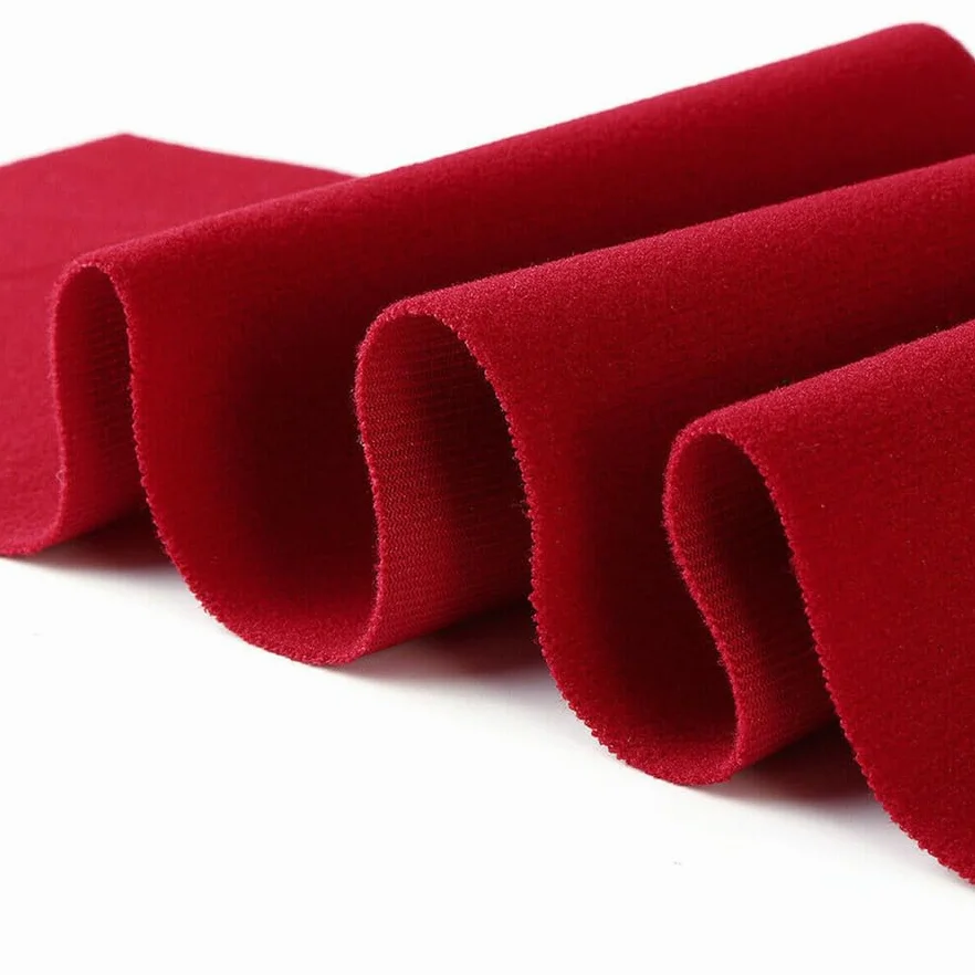Paño de fieltro para mesa de billar 8 pies rojo 2,6x1,45 m