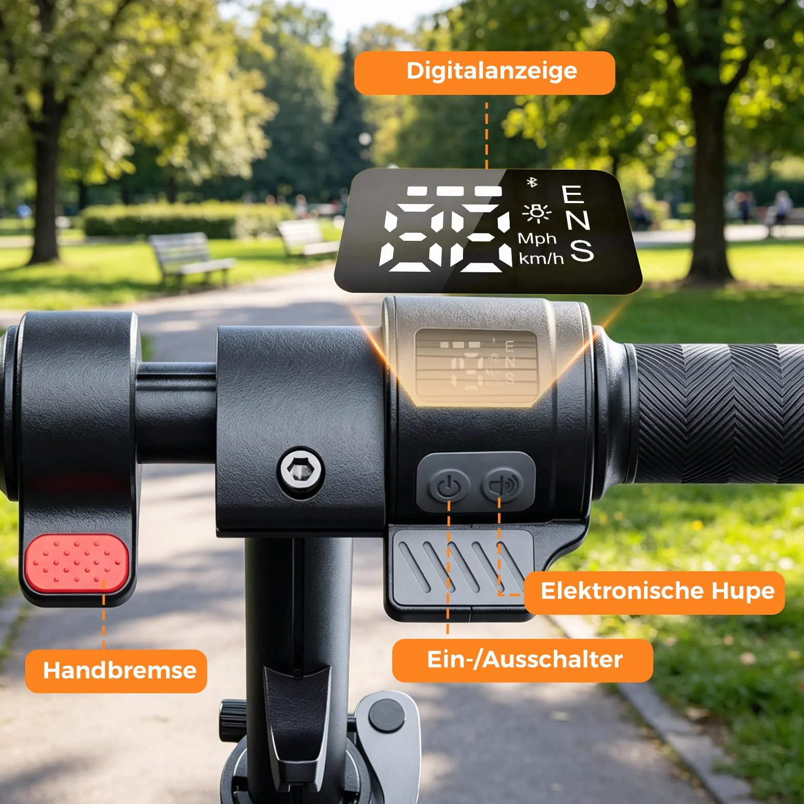 iScooter Patinete eléctrico infantil 250W Bluetooth plegable 15 km autonomía 3 modos velocidad 8-19 km/h