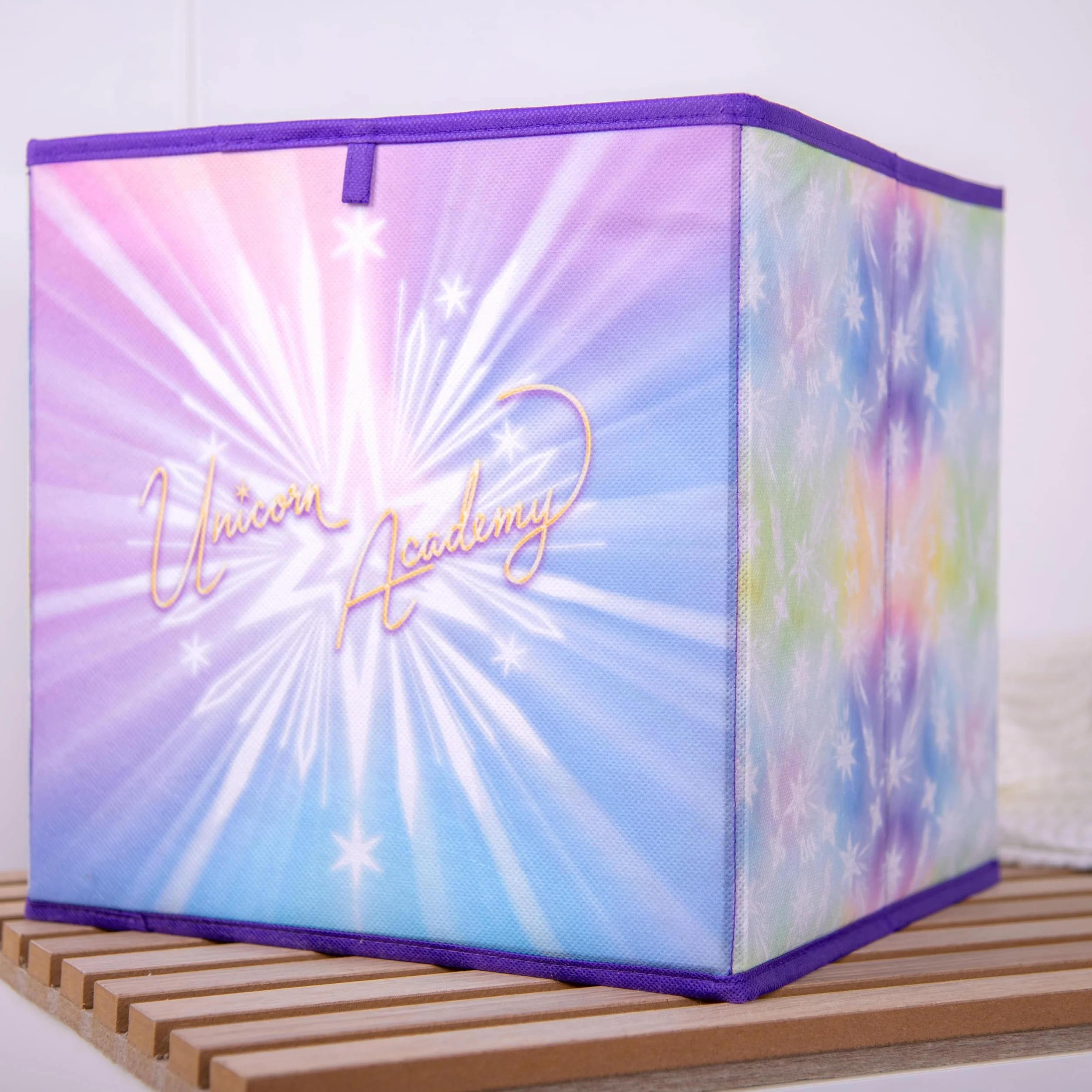 Herding Unicorn Academy Caja de almacenamiento 30 x 30 x 30 cm polipropileno