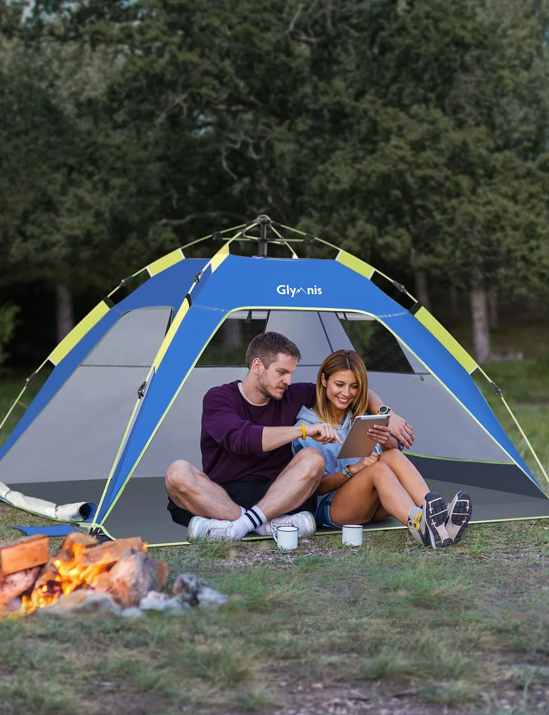 Carpa Playa Hidráulica UPF 50+ para 3-4 Personas