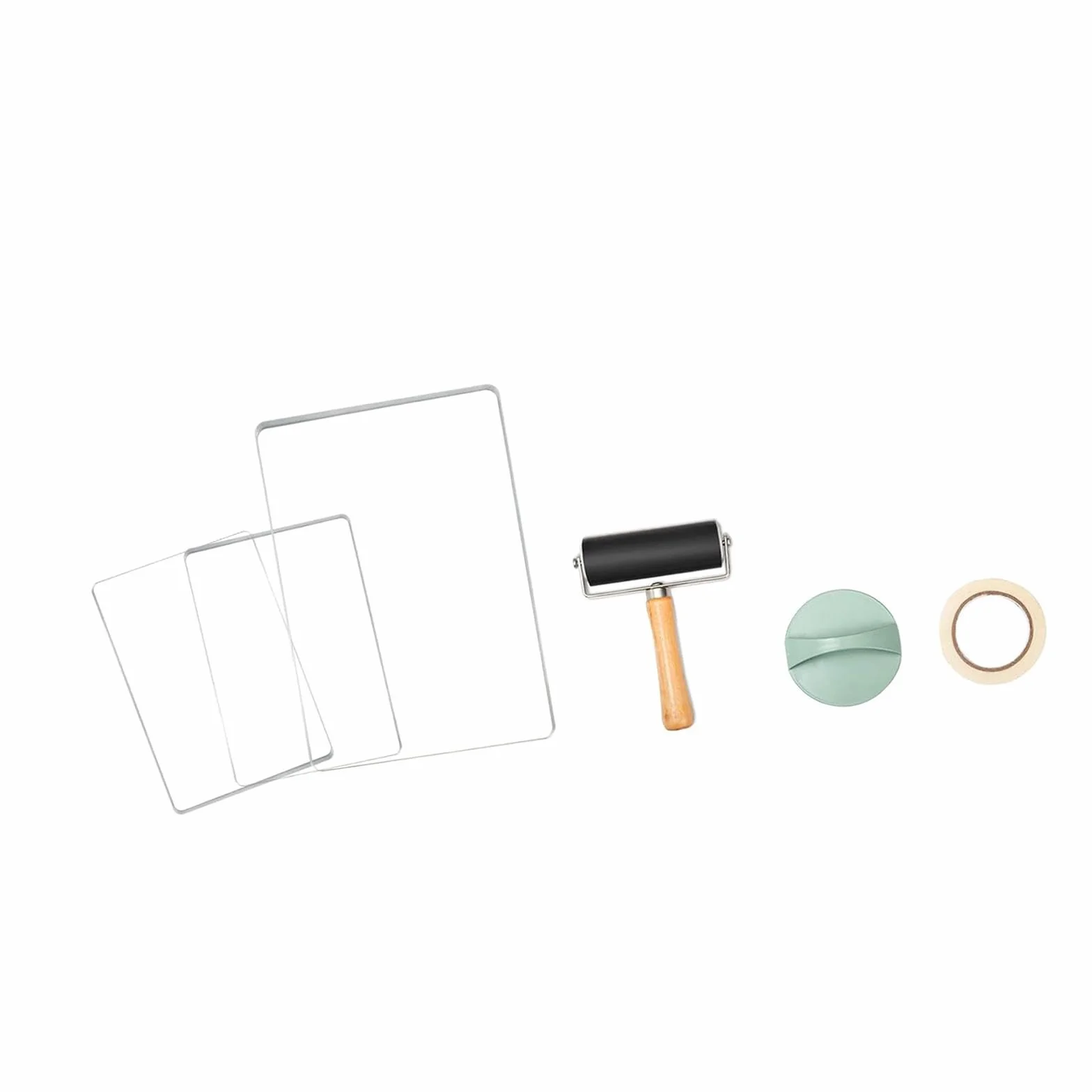 Kit de Placa de Impresión en Gel, Suministros de Bricolaje para Diario, Decoración del Hogar