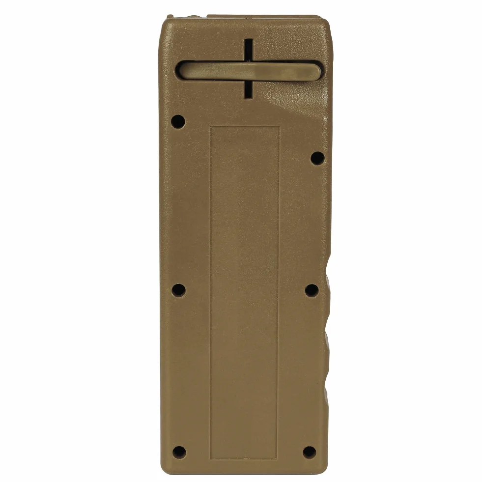 Cargador Rápido de Airsoft Speed Loader M4 Manivela Hunting Magazine Quick Loader - 6MM 1000 Rondas - Tan - Plástico
