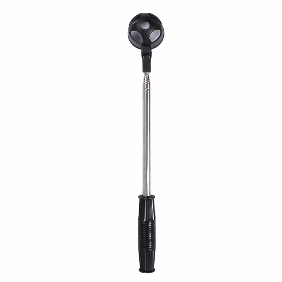 Telescópico para recuperador de pelotas de golf para recuperación sin esfuerzo de zonas de difícil acceso (naranja)