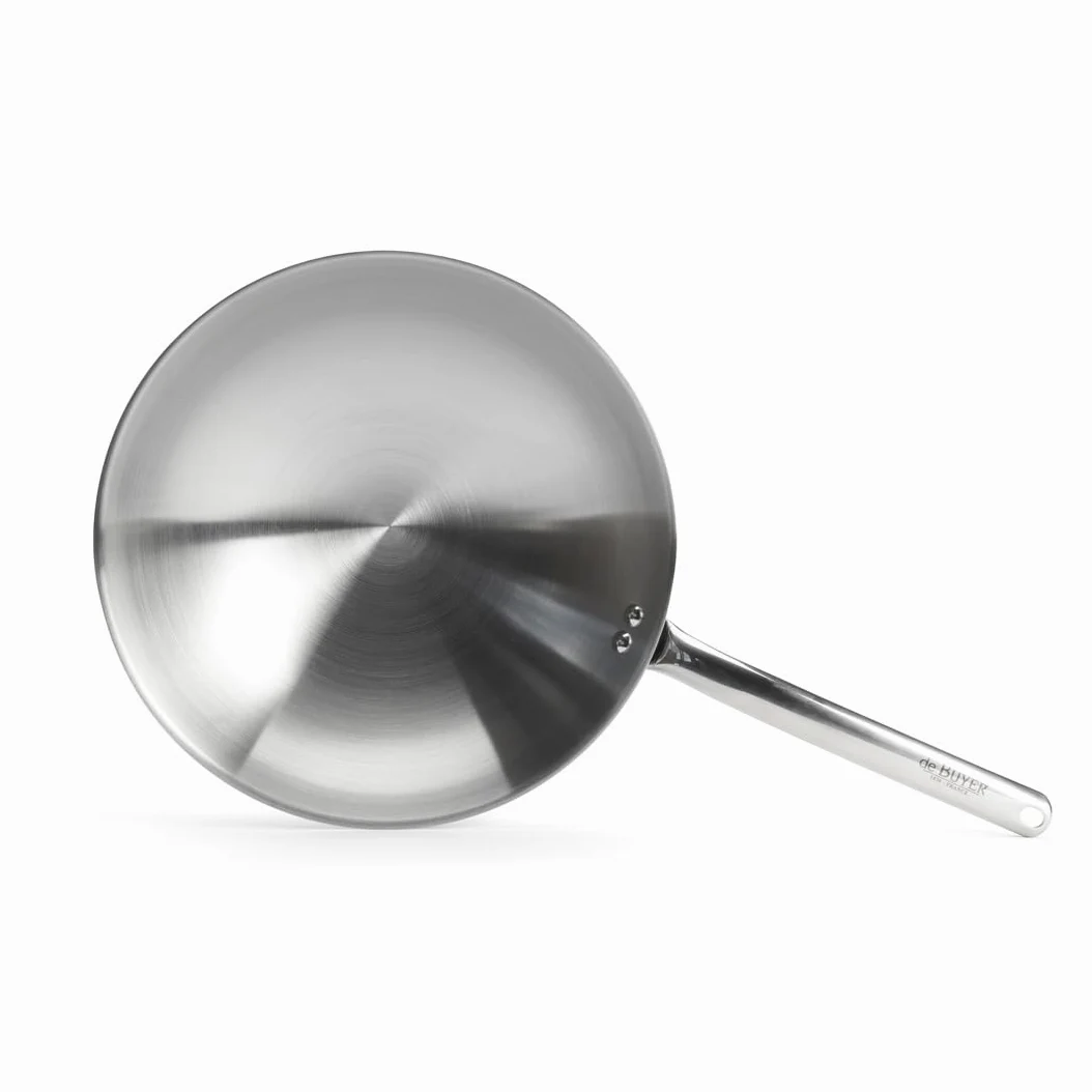 De Buyer, WOK INOX Ø 36CM,36 cm-3122.36