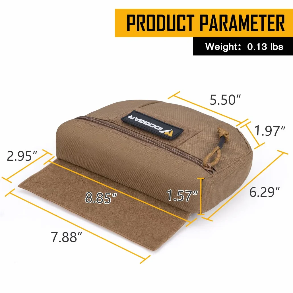 IDOGEAR Bolsa táctica de Descarga para JPC CPC AVS Chaleco táctico