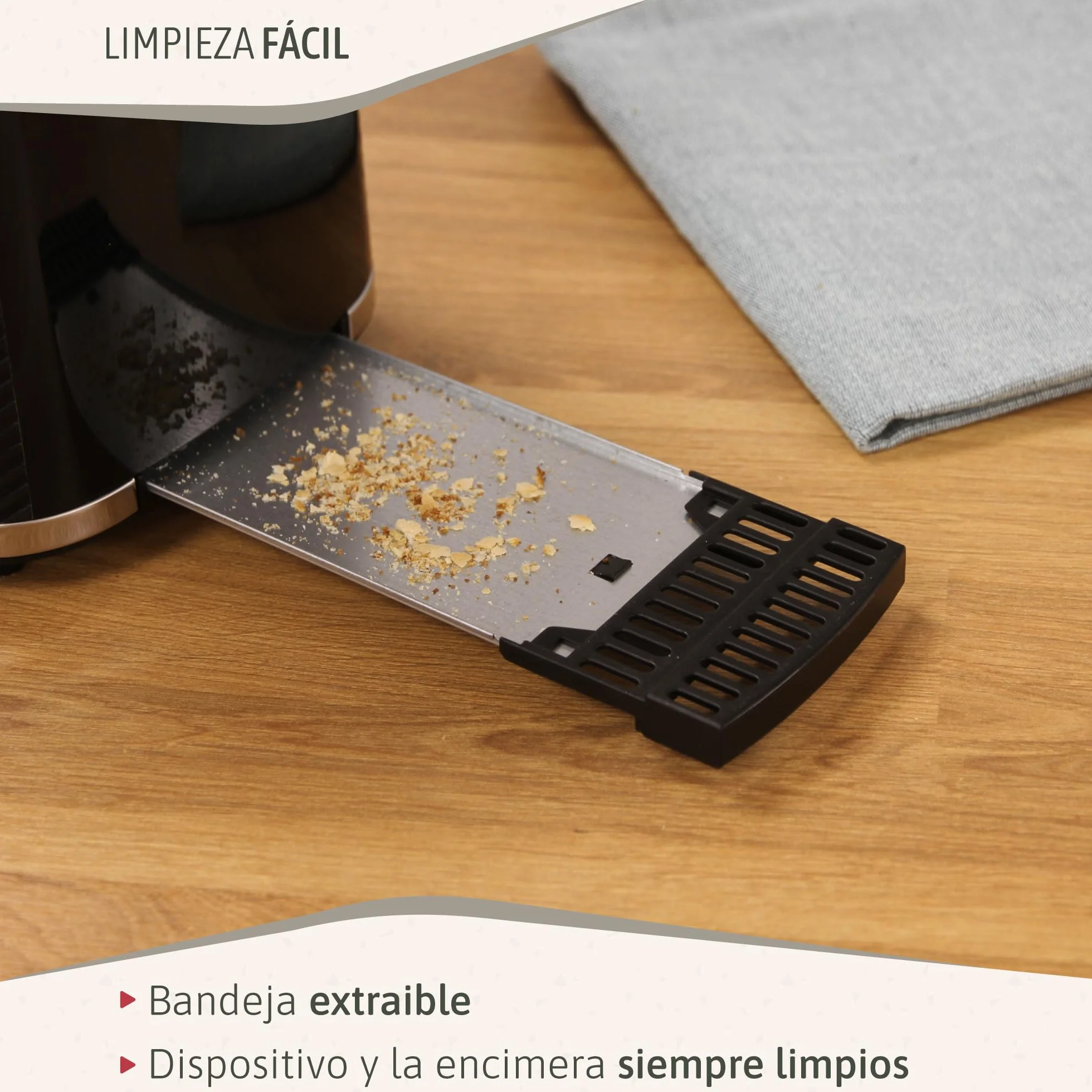 briebe Elegance Set Tostadora Pan 2 Rebanadas, 7 Niveles Tostado + Hervidor Agua Eléctrico 1,7L Inalámbrico, 2200W Libre BPA + Batidora de Mano 600W, 2 Velocidades, Acero Inoxidable, Negro