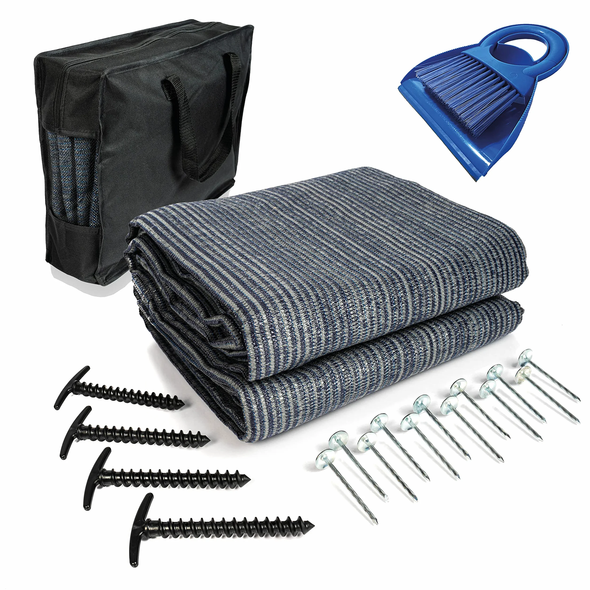 Mr Nomad Alfombra Camping 300 g/m² Transpirable 3 x 2,5 m Suelo Toldo Caravana