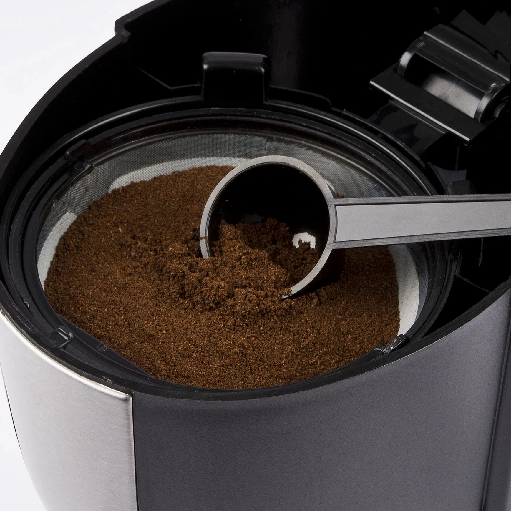 Girmi MC25 Cafetera de Goteo, 6 tazas, Filtro reutilizable, Sistema Antigoteo, Capacidad 600cc, 550W, Negro