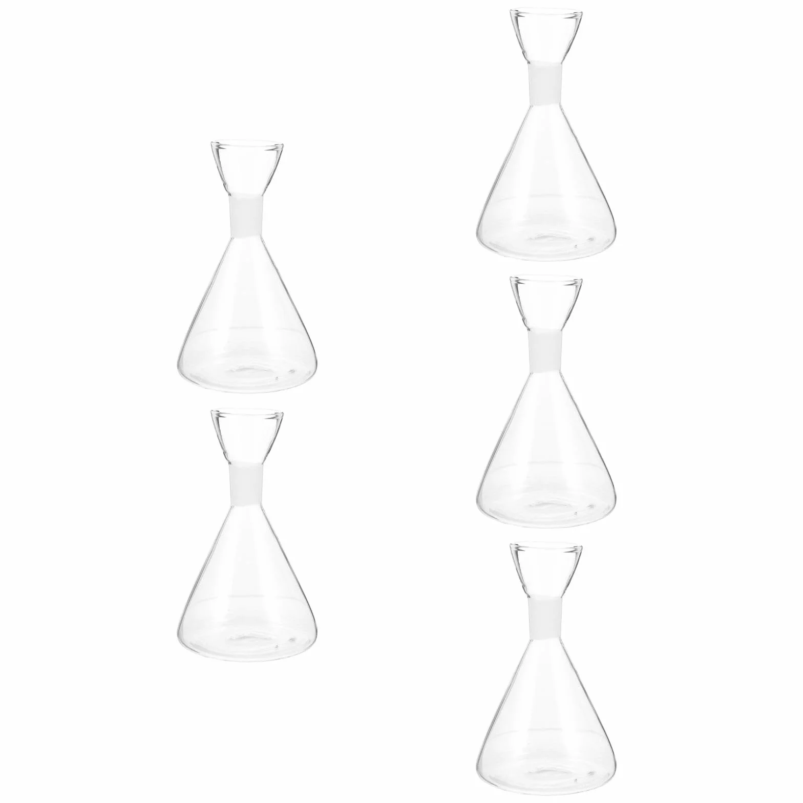 5 Botellas Dispensadoras de Aceite de Vidrio con Vertedor, Botellas de Aceite de Vidrio de 250 Ml para Aceitunas Y Vinagre, Esenciales de Cocina Antigoteo para Freidoras de Aire Y Aderezos