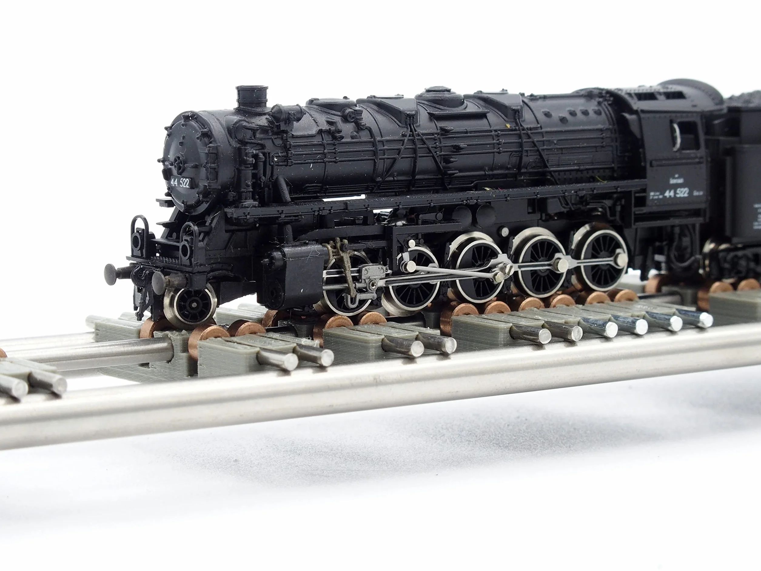 Banco de pruebas para locomotoras Miniatura Tren Eléctrico Vapor Escala N-Hoe 1:160 Banco de prueba M2R (14 Carros)
