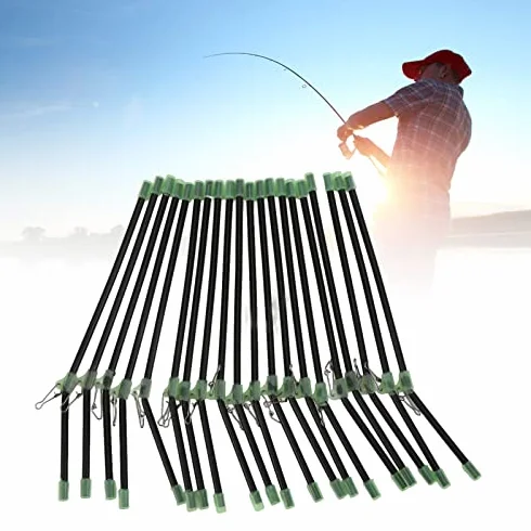 SUNGOOYUE Brazo de Alimentación 20 Piezas con Conector de Equilibrio, Accesorio de Pesca