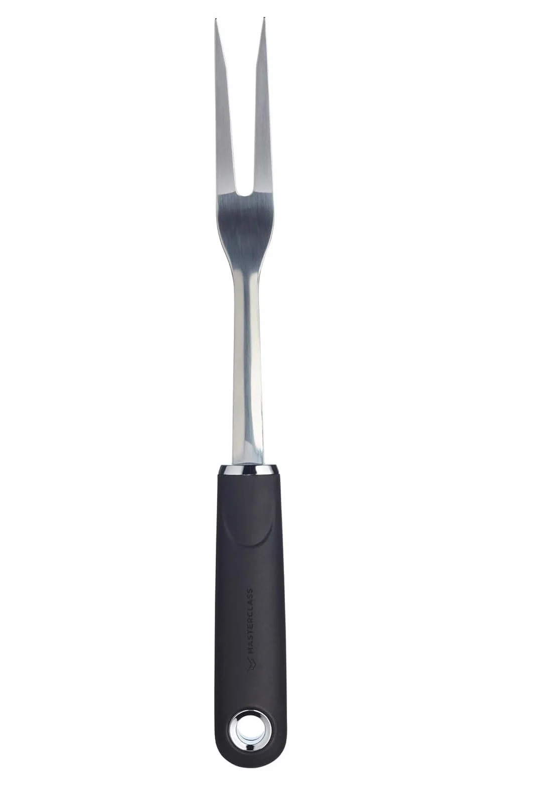 MasterClass Tenedor para trinchar con mango blando, acero inoxidable, 32 cm