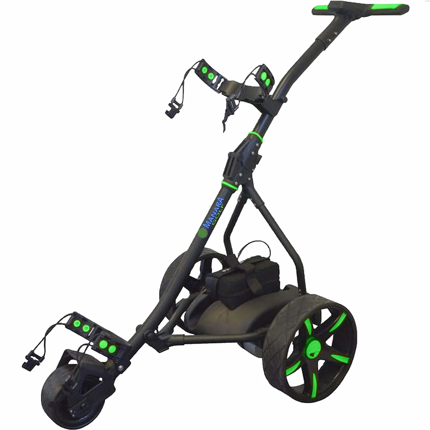 MNS2G Carro Electrico de Golf 18 AH Negro Bateria Litio Cargador