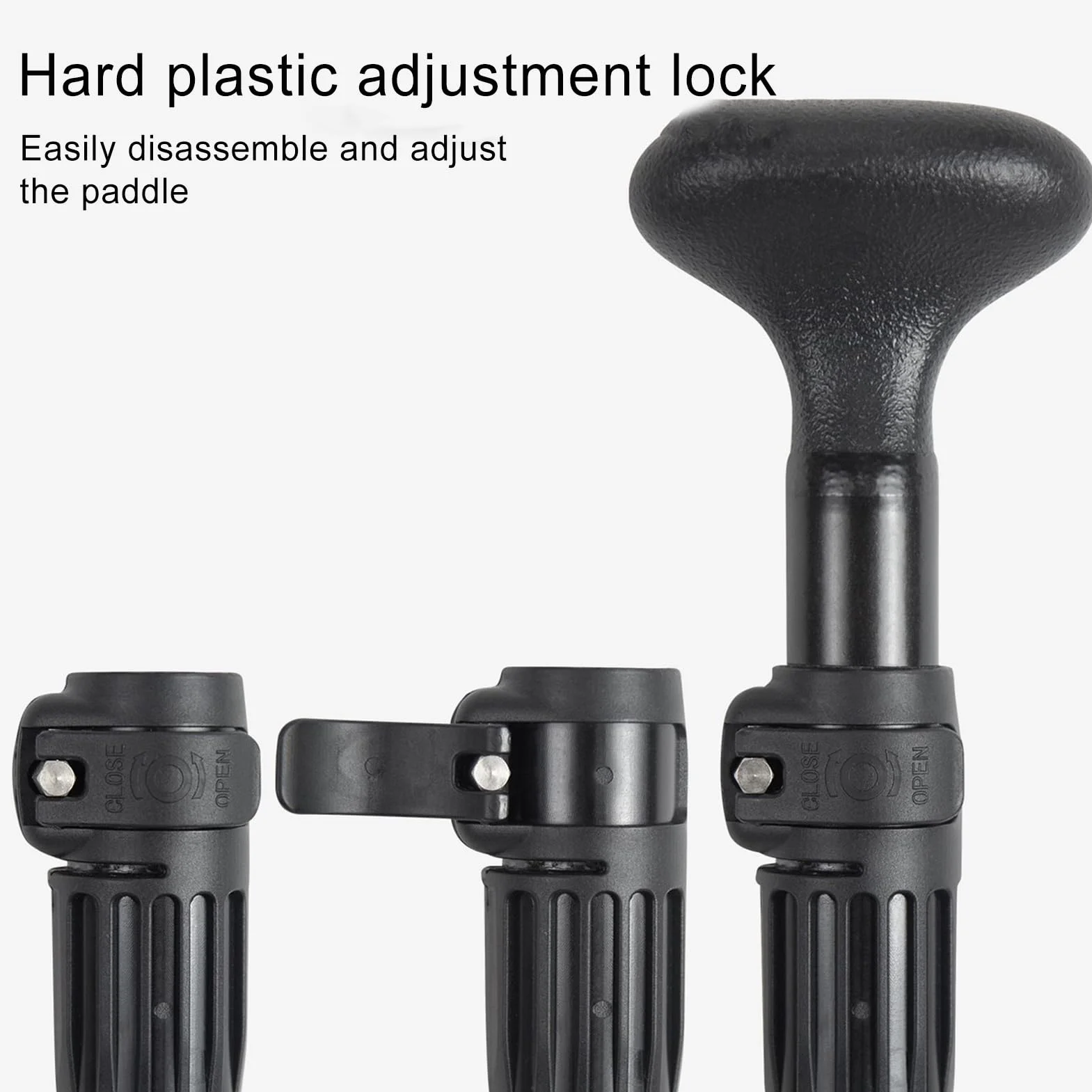 Remo de kayak ligero para deportes acuáticos, accesorios de canoa