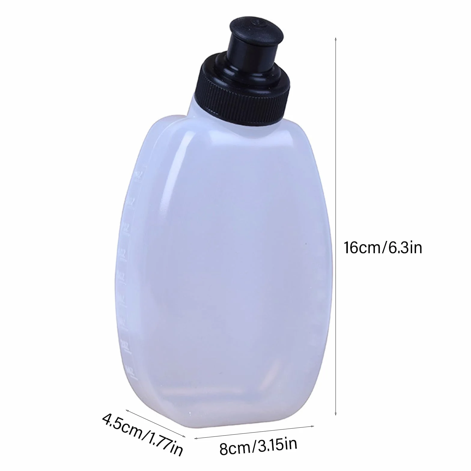 Cinturón de hidratación para correr con botella de agua deportiva para maratón, senderismo y ciclismo