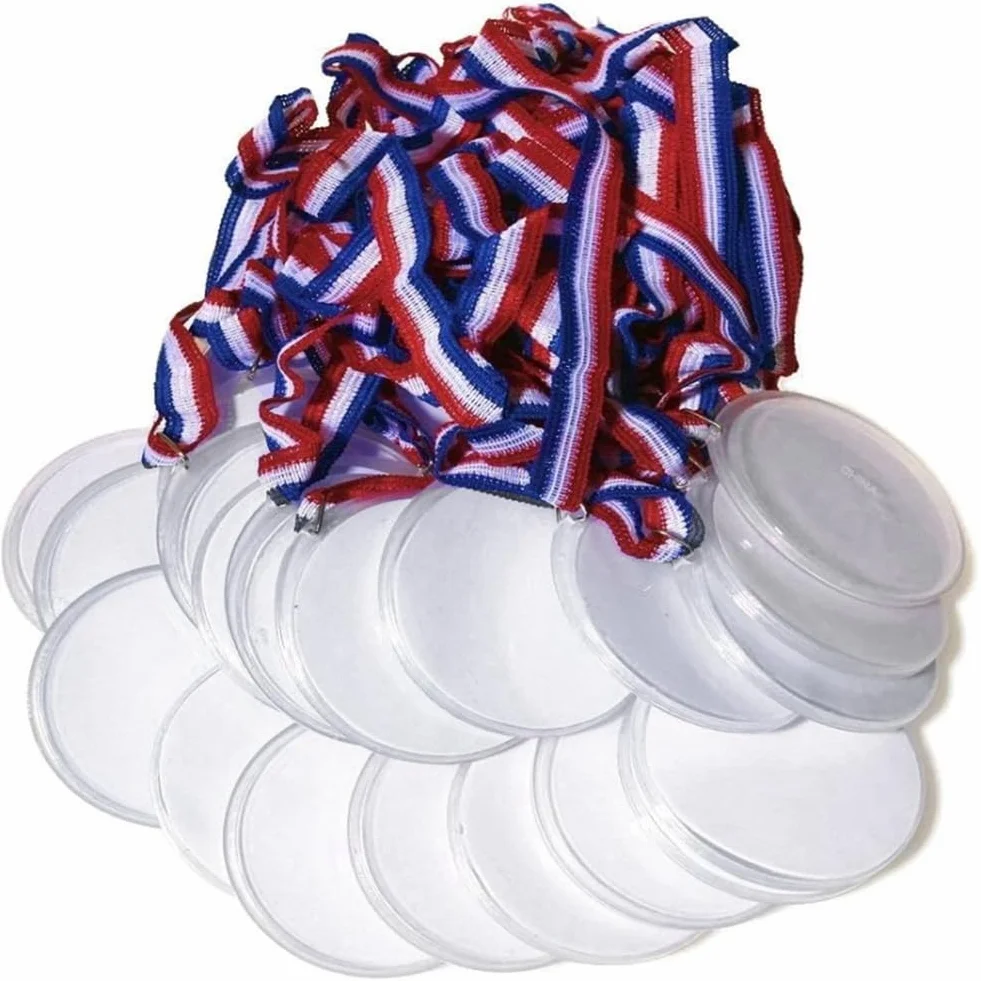 Medallas Coloridas de Bricolaje, Diseña Propias Medallas de Premio para Niños, Empresas, Deportes