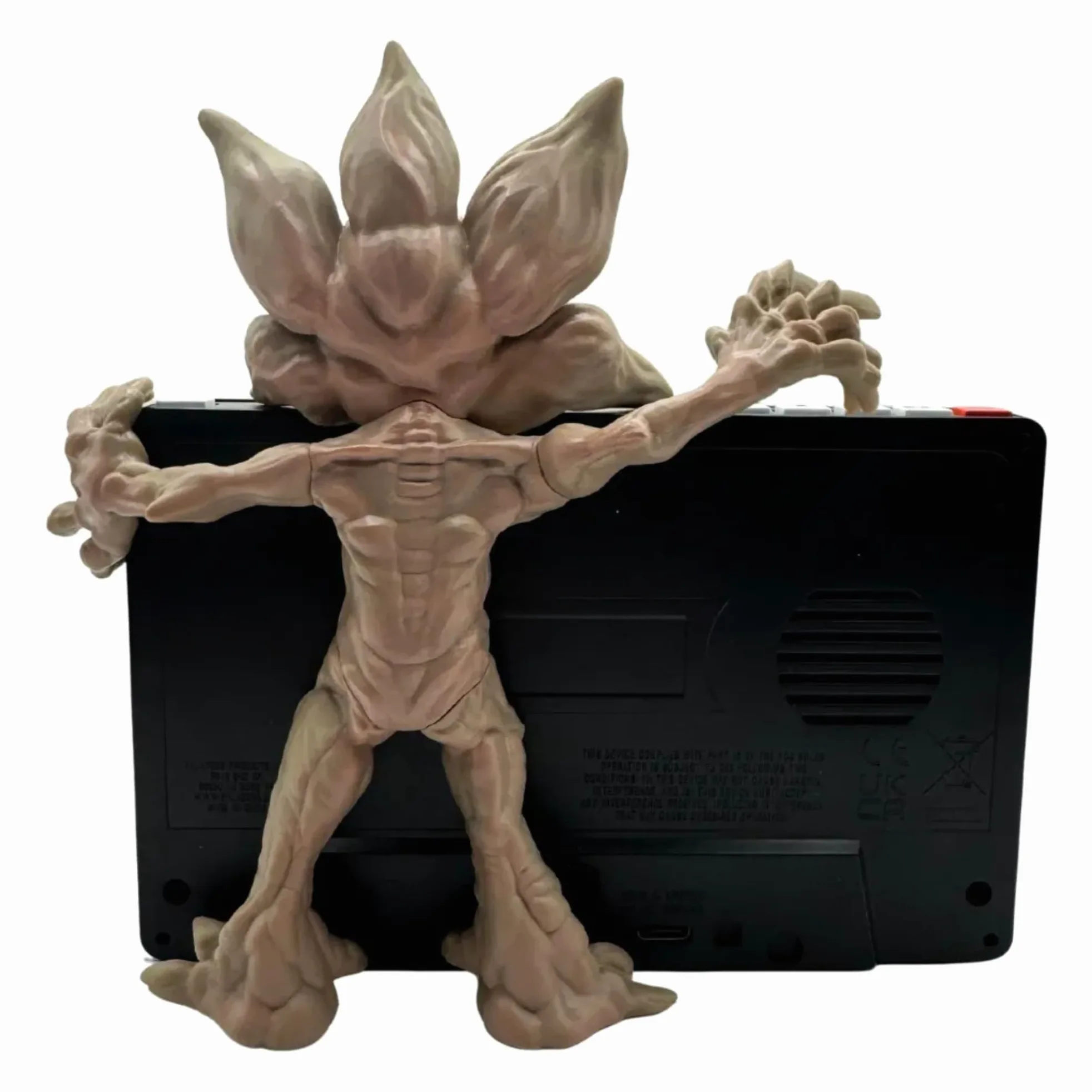 Stranger Things Reloj Despertador Caja Lámpara Original Negro