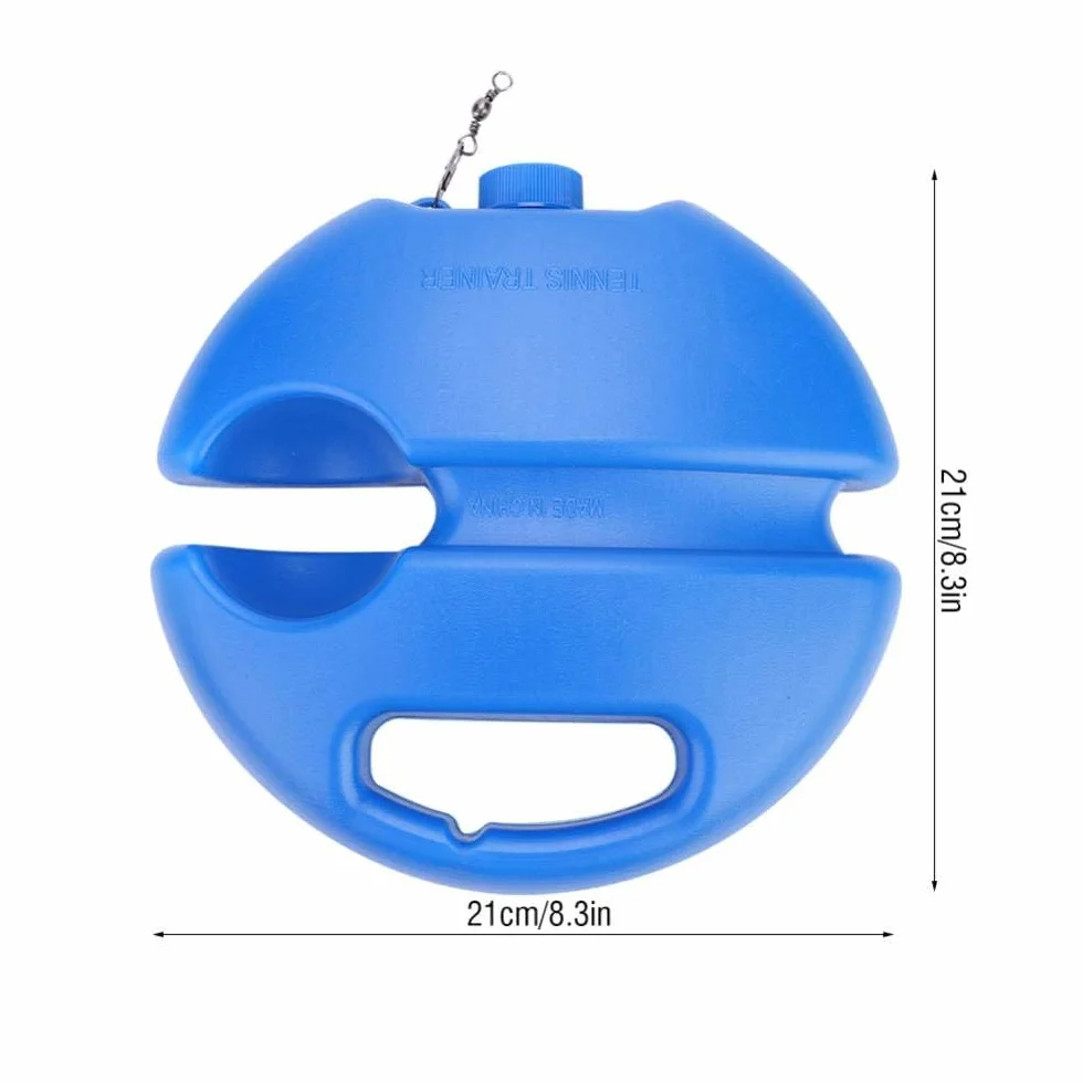 Alomejor Entrenador de Pelotas de Tenis Baseboard de Tenis con una Cuerda y 1 Pelota de Entrenamiento Práctica de autoaprendizaje de Tenis Herramienta de Entrenamiento para niños principian