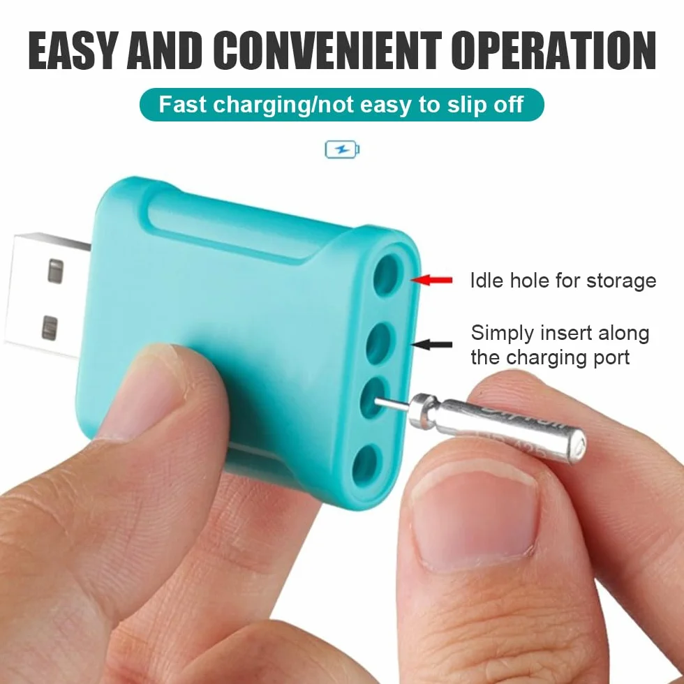 Afenau CR 425 LED Pilas de Pesca Recargables 3,7 V USB