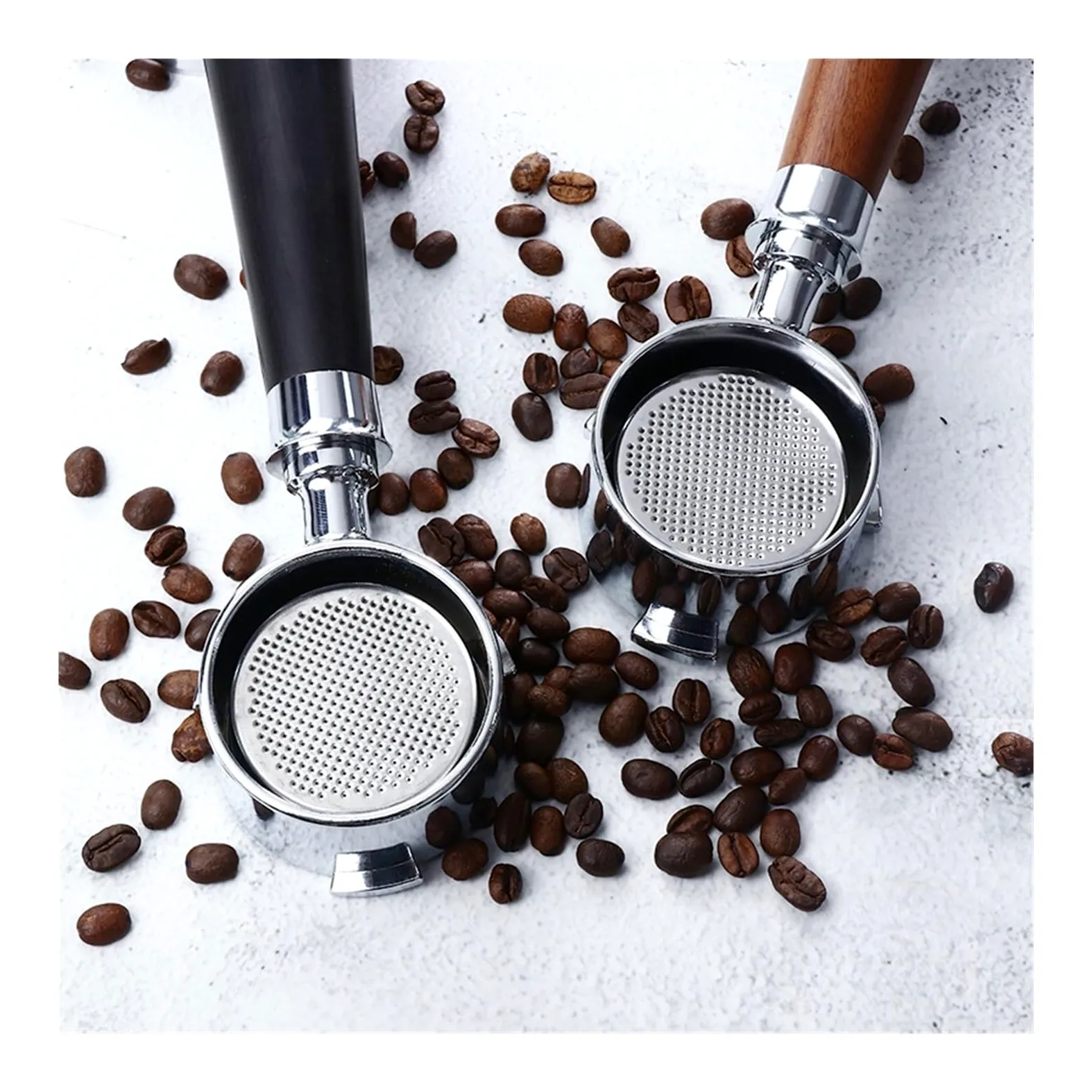 Cesta De Filtro Desnudo Portafiltro Sin Fondo For Café De 51MM, Compatible Con Delonghi Dedica, EC680 EC685, Accesorios For Cafetera Expreso, Herramientas De Barista(2.0 Wdt Tool)
